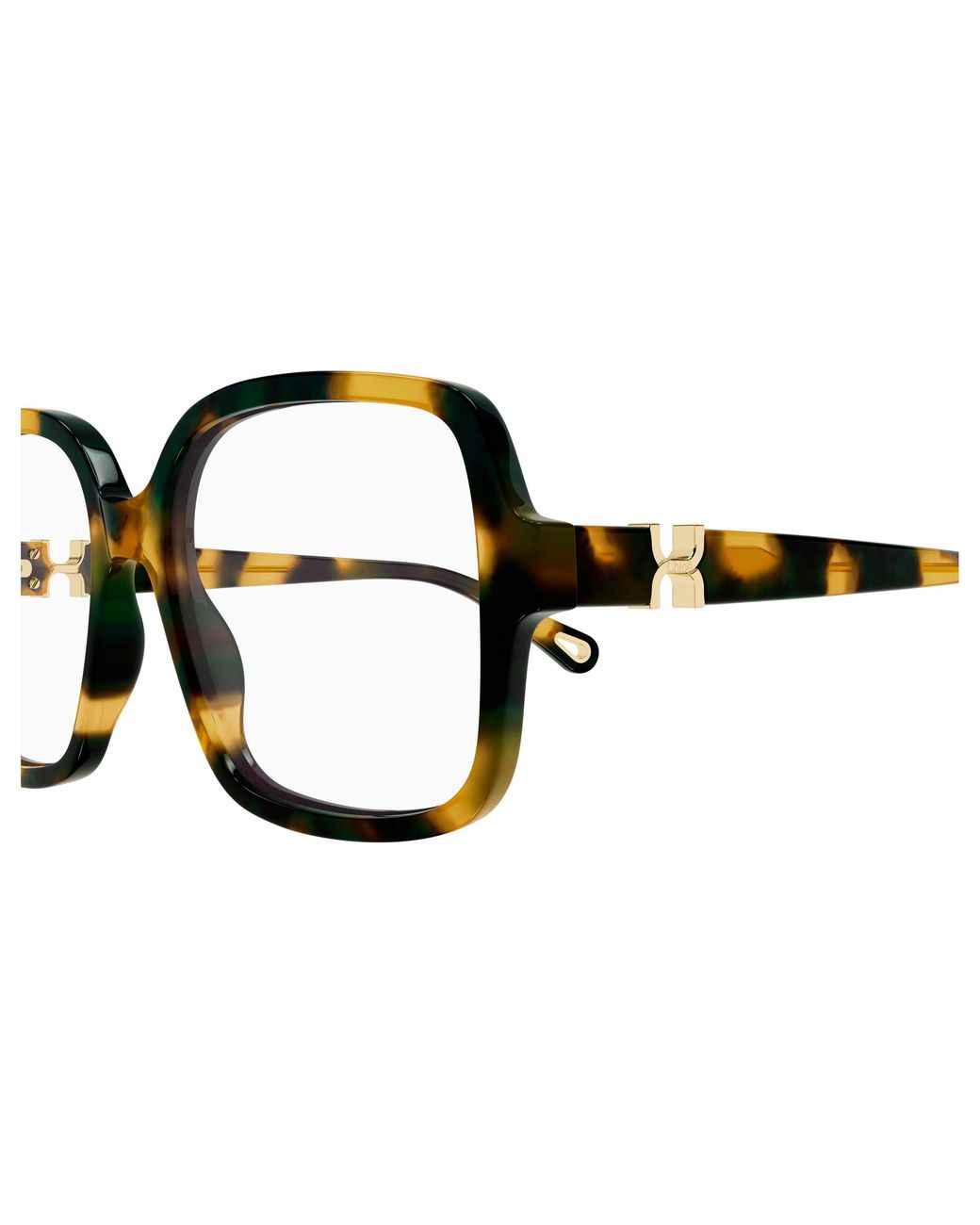 Chloé Black Ch0335O 002 Optical Frames Acetate Transparent Squared