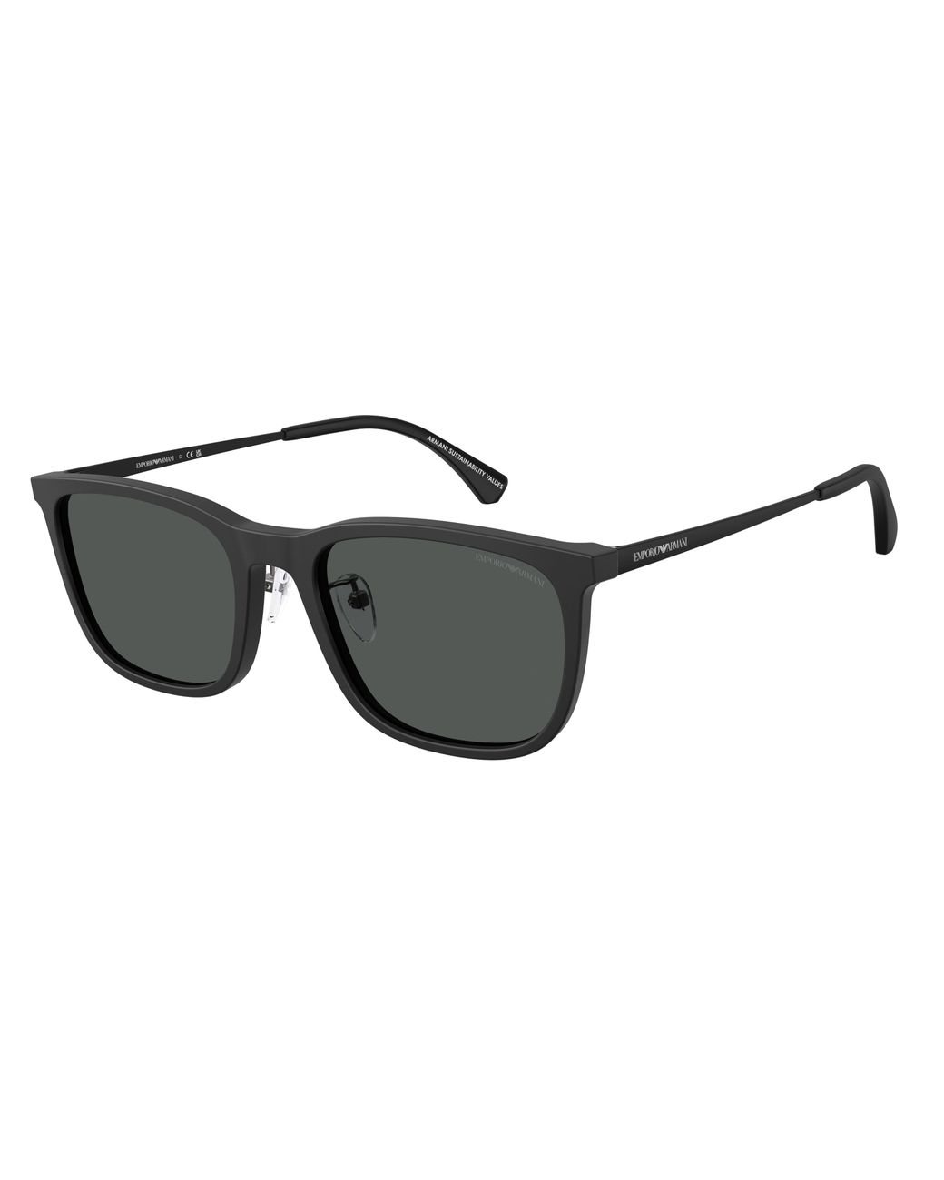 Emporio Armani Black Ea4275D 500187 Sunglasses Acetate Squared Normal for men