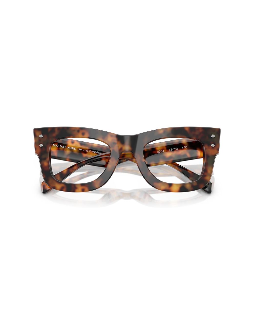 Michael Kors Black Mk4160 Coral Gables 3904 Optical Frames Acetate Squared Normal