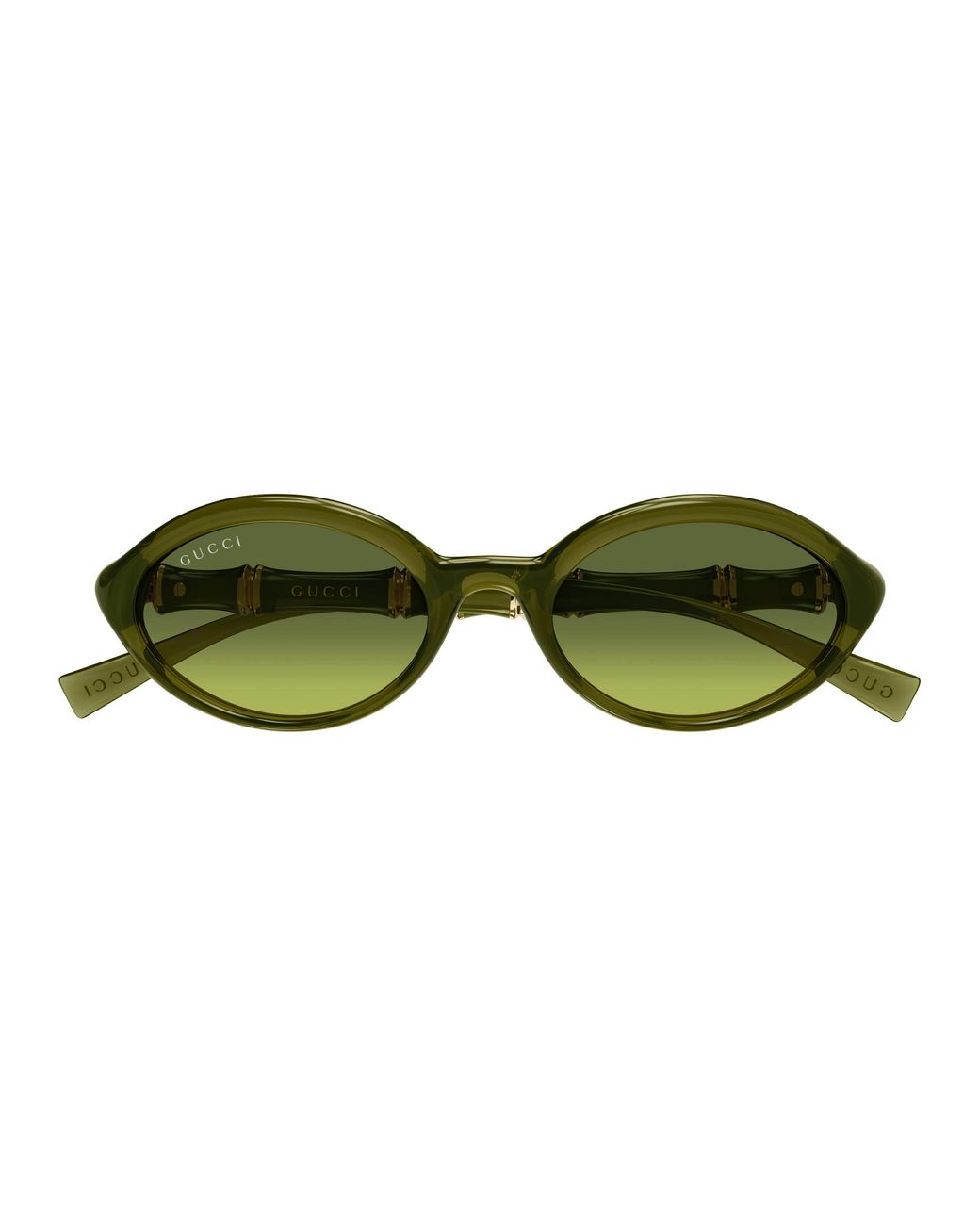 Gucci Green Gg2059S 004 Sunglasses Injected Round