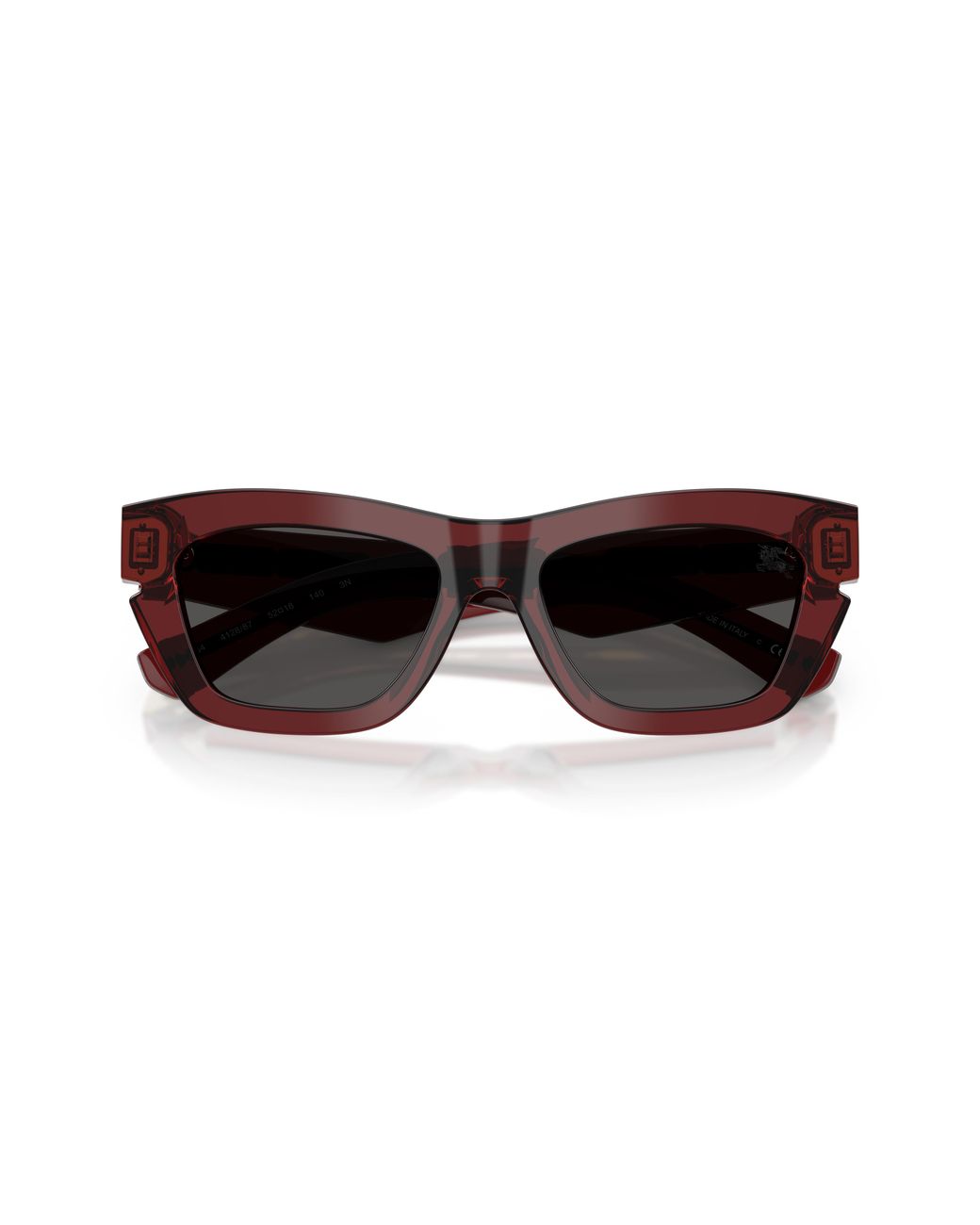Burberry Black Be4454 412887 Sunglasses Acetate Cat Eye Normal