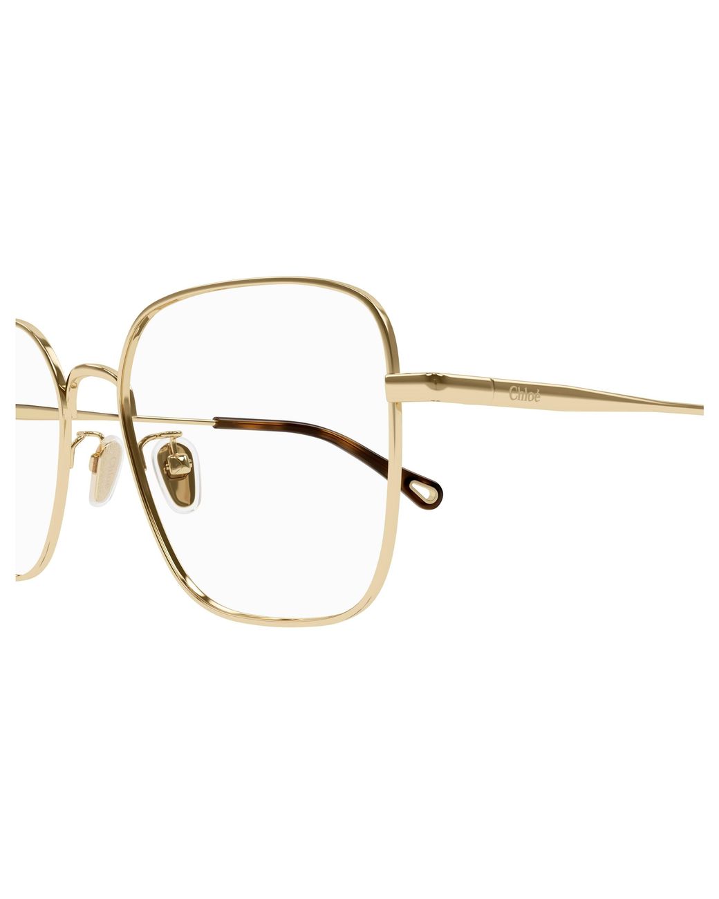 Chloé Black Ch0214Oa 003 Optical Frames Metal Squared