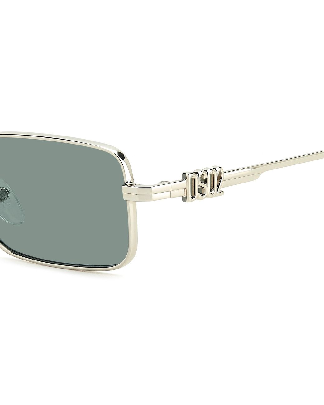 DSquared² Black D2 0104/S Ktu/Qt Sunglasses Metal Squared Normal for men
