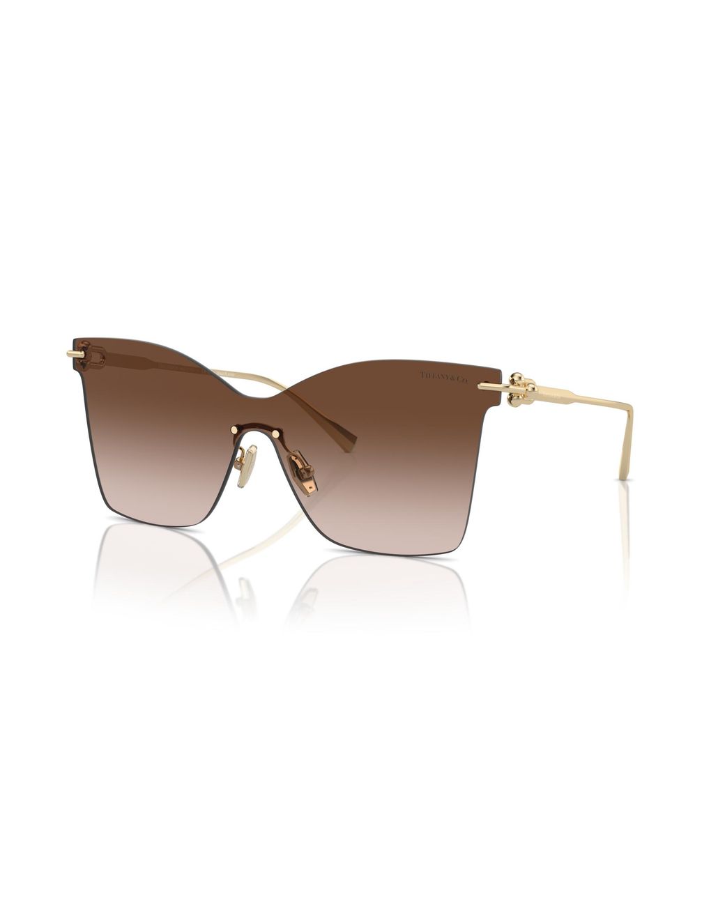 Tiffany & Co Black Tf3103K 62123B Sunglasses Metal Butterfly Normal Shaded