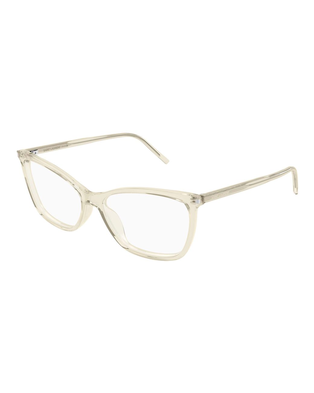 Saint Laurent Black Sl 834 004 Optical Frames Acetate Transparent Cat Eye