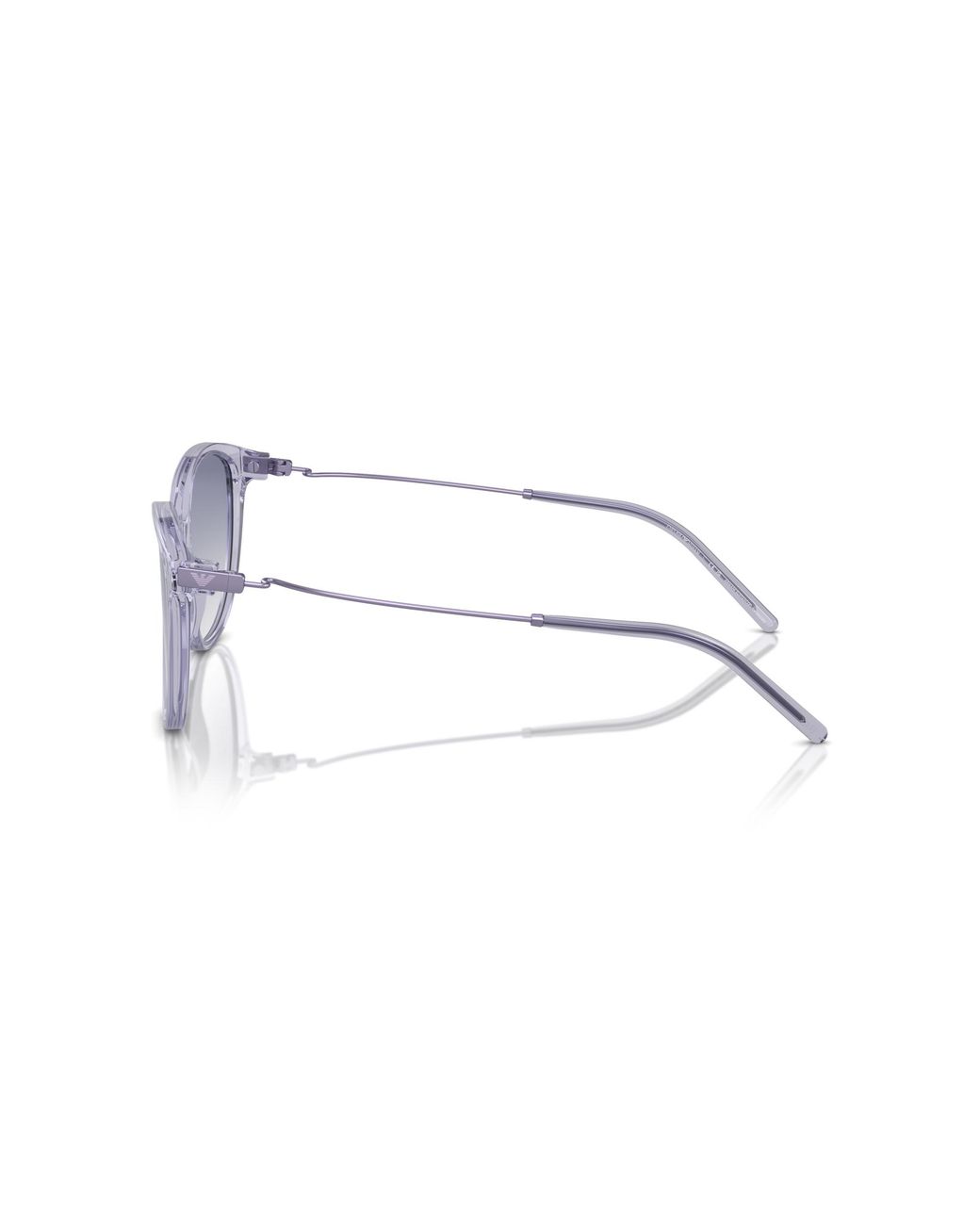 Emporio Armani Black Ea4220 611179 Sunglasses Acetate Cat Eye Normal Shaded