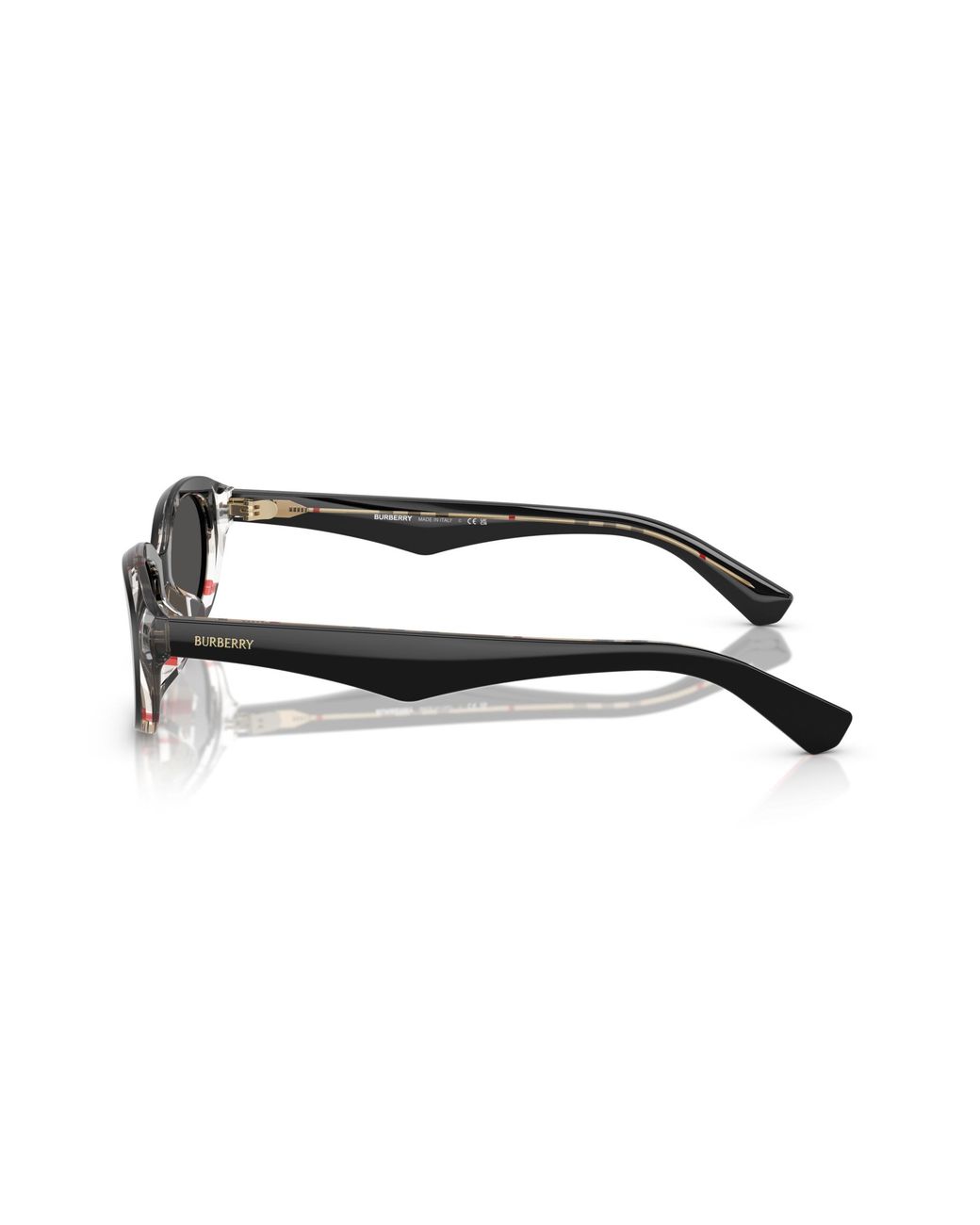 Burberry Black Be4447D 412187 Sunglasses Acetate Round Normal