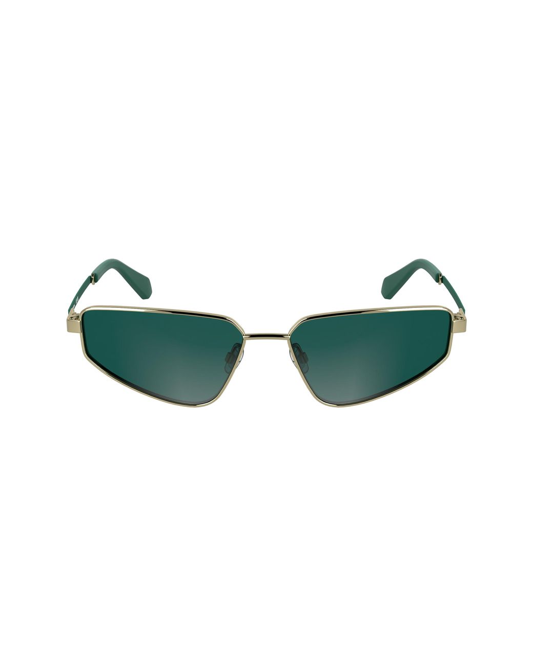 Calvin Klein Black Ckj25200S 717 Sunglasses Metal Cat Eye Normal