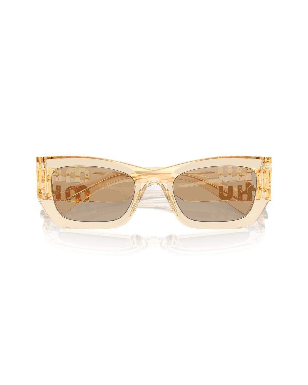 Miu Miu Black Mu 09Ws 11T40F Sunglasses Acetate Squared Normal