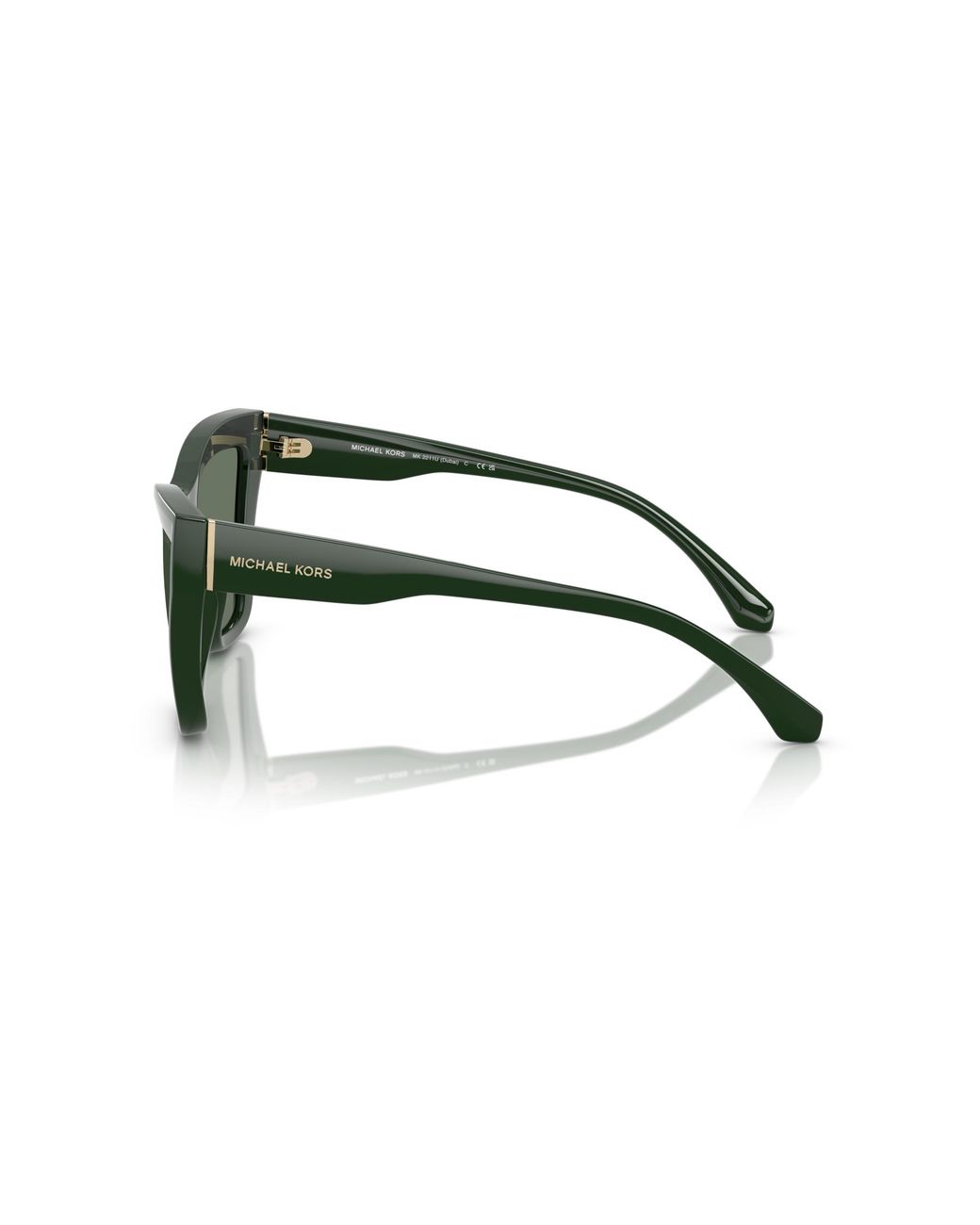 Michael Kors Green Mk2211U Dubai 40063H Sunglasses Injected Cat Eye Normal