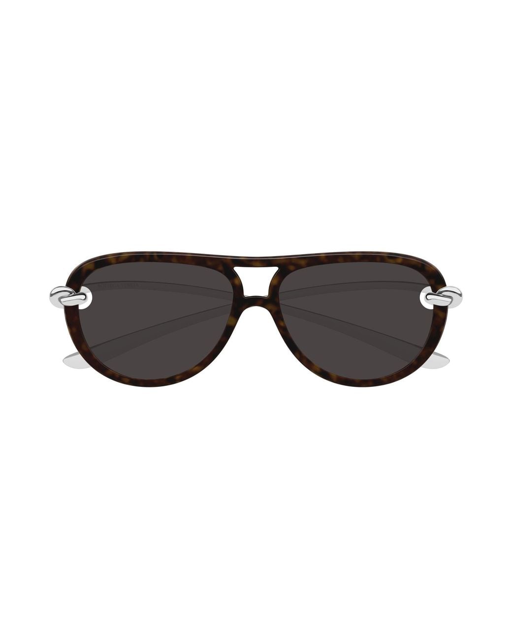 Bottega Veneta Black Bv1418S 002 Sunglasses Bio-Injected Pilot