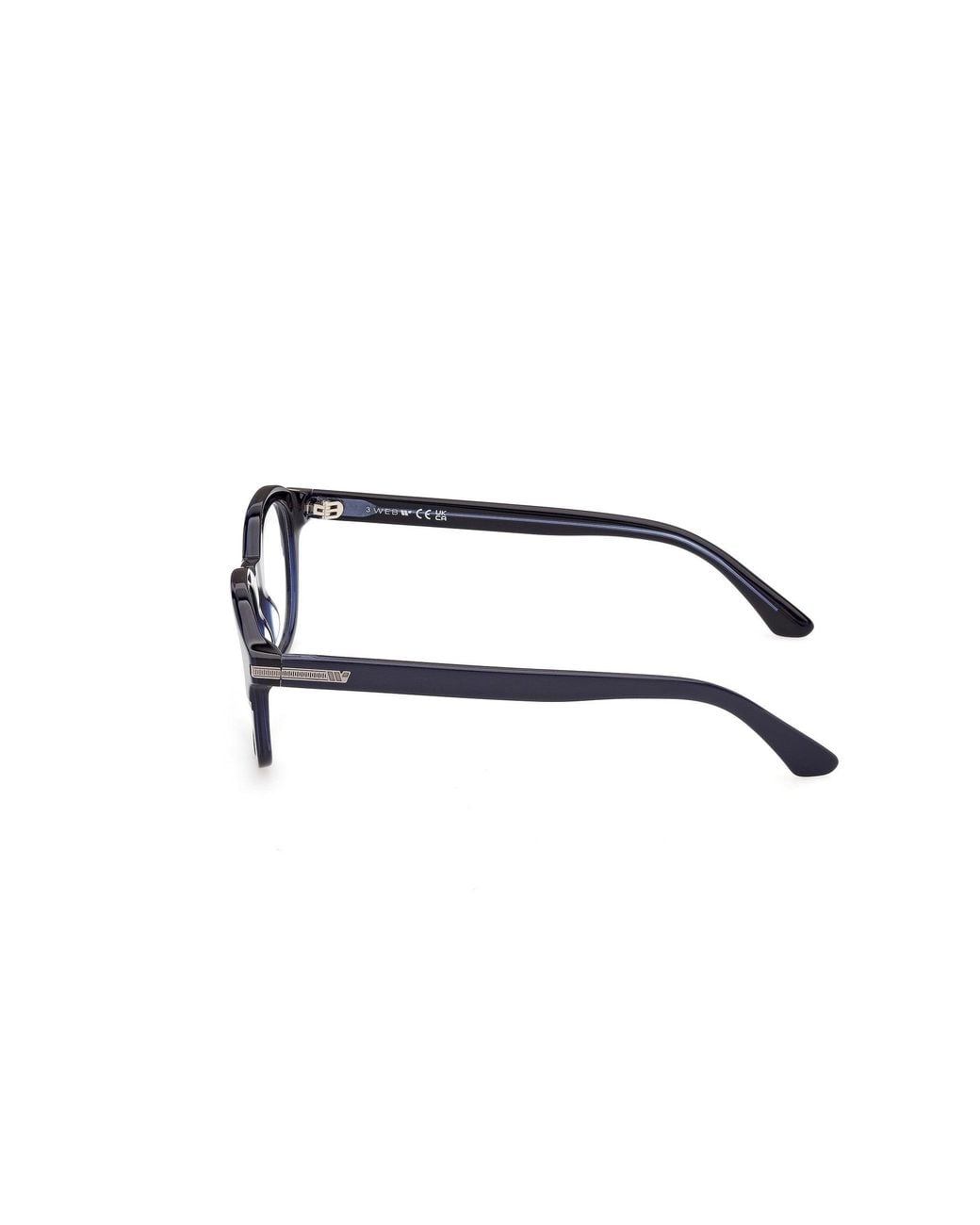 Web Black We5482 92 Optical Frames Acetate Geometric Normal for men