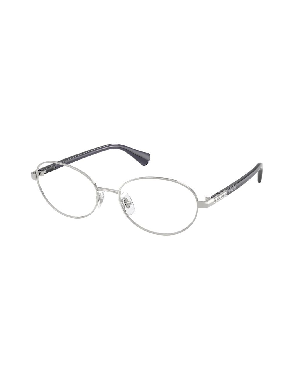 Ralph Lauren Black Ra6066 9001 Optical Frames Metal Transparent Round Normal
