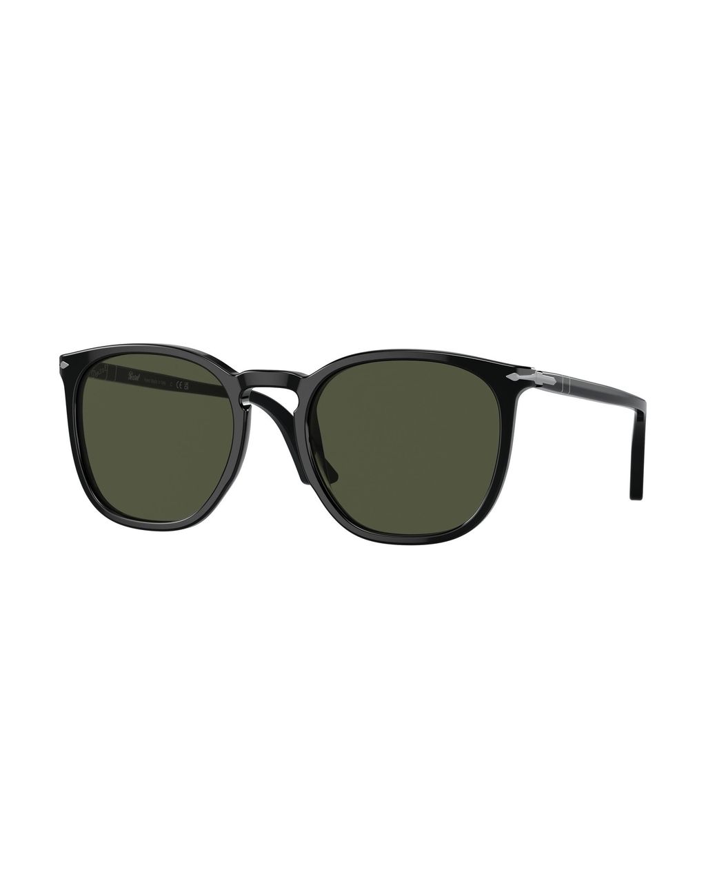 Persol Black Po3316S 95/31 Sunglasses Acetate Round Normal