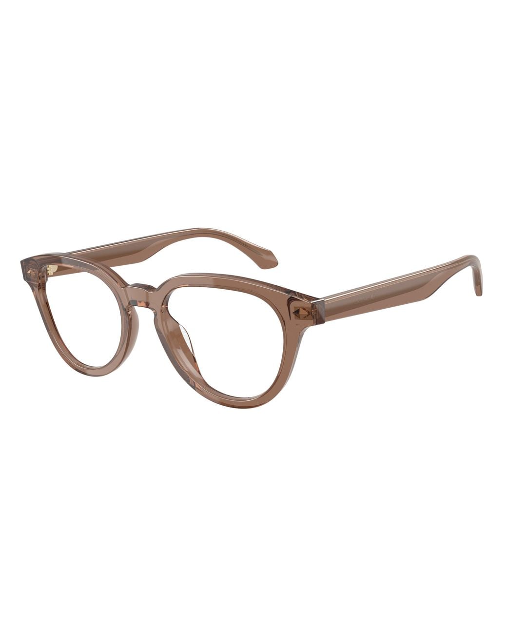 Giorgio Armani Black Ar7296U 6469 Optical Frames Acetate Transparent Pantos Normal for men