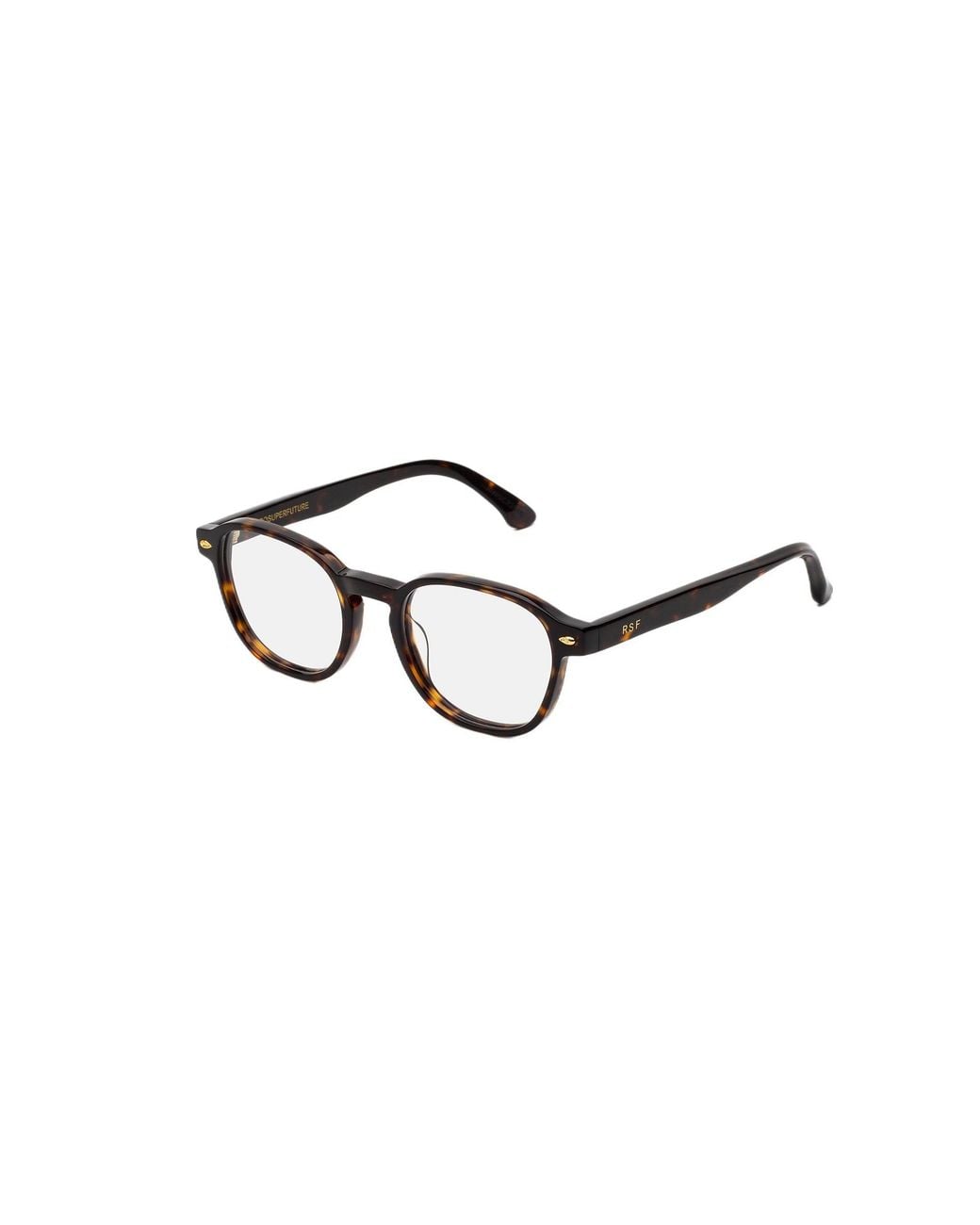 Retrosuperfuture Black J0W Numero 157 3627 Optical Frames Acetate Round