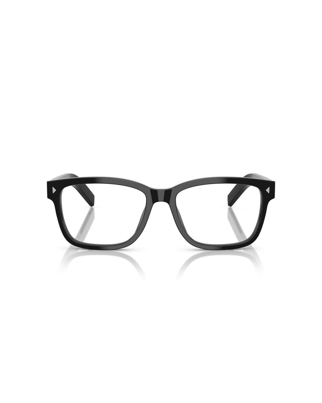 Prada Black Pr B10V 17N1O1 Optical Frames Acetate Squared Normal for men