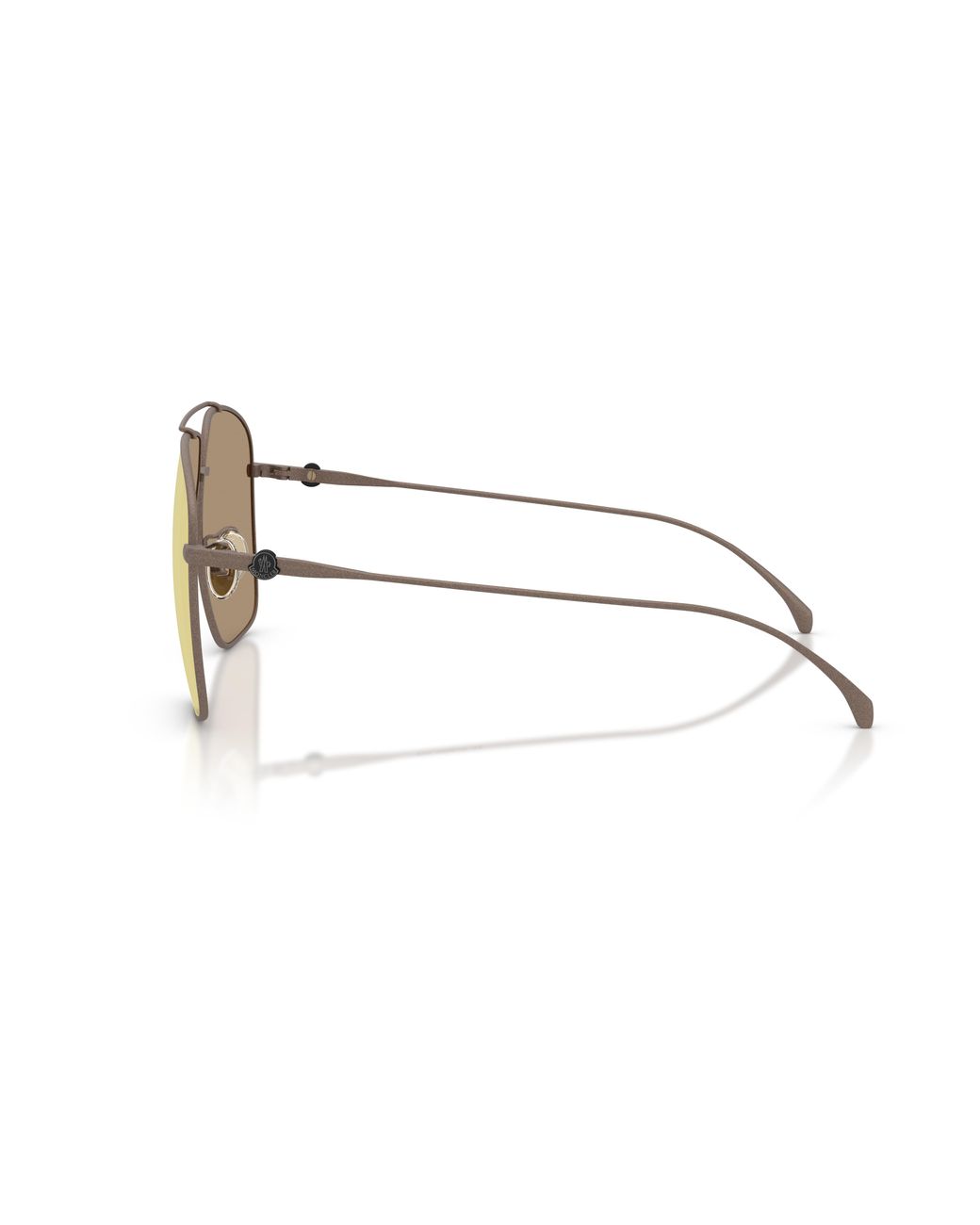 Moncler Black Me4020T Arium 10277J Sunglasses Titanium Geometric Normal