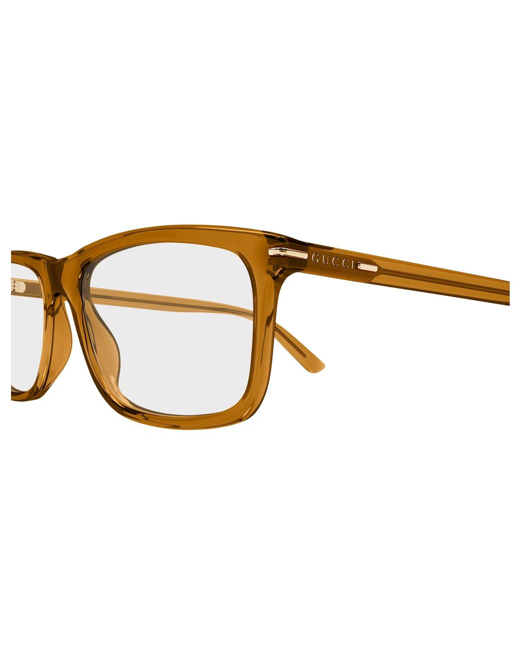 Gucci Black Gg1447O 009 Optical Frames Acetate Transparent Squared for men