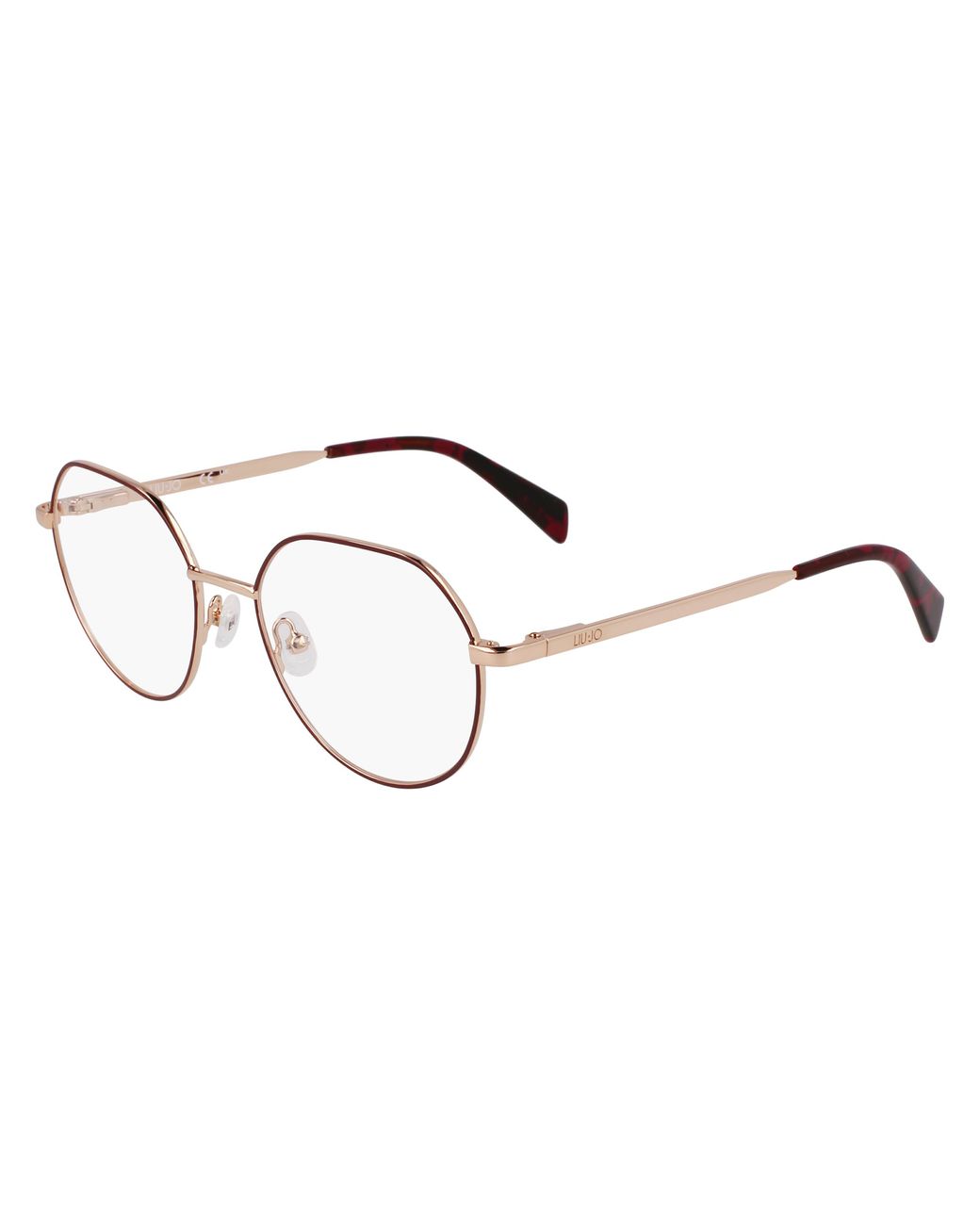 Liu Jo Black Lj2175 770 Optical Frames Metal Geometric Normal