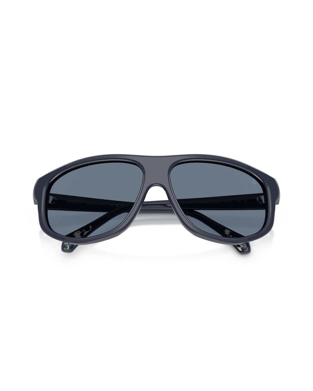 Moncler Black Me6033U Iceborne 30202V Sunglasses Acetate Squared Polarized