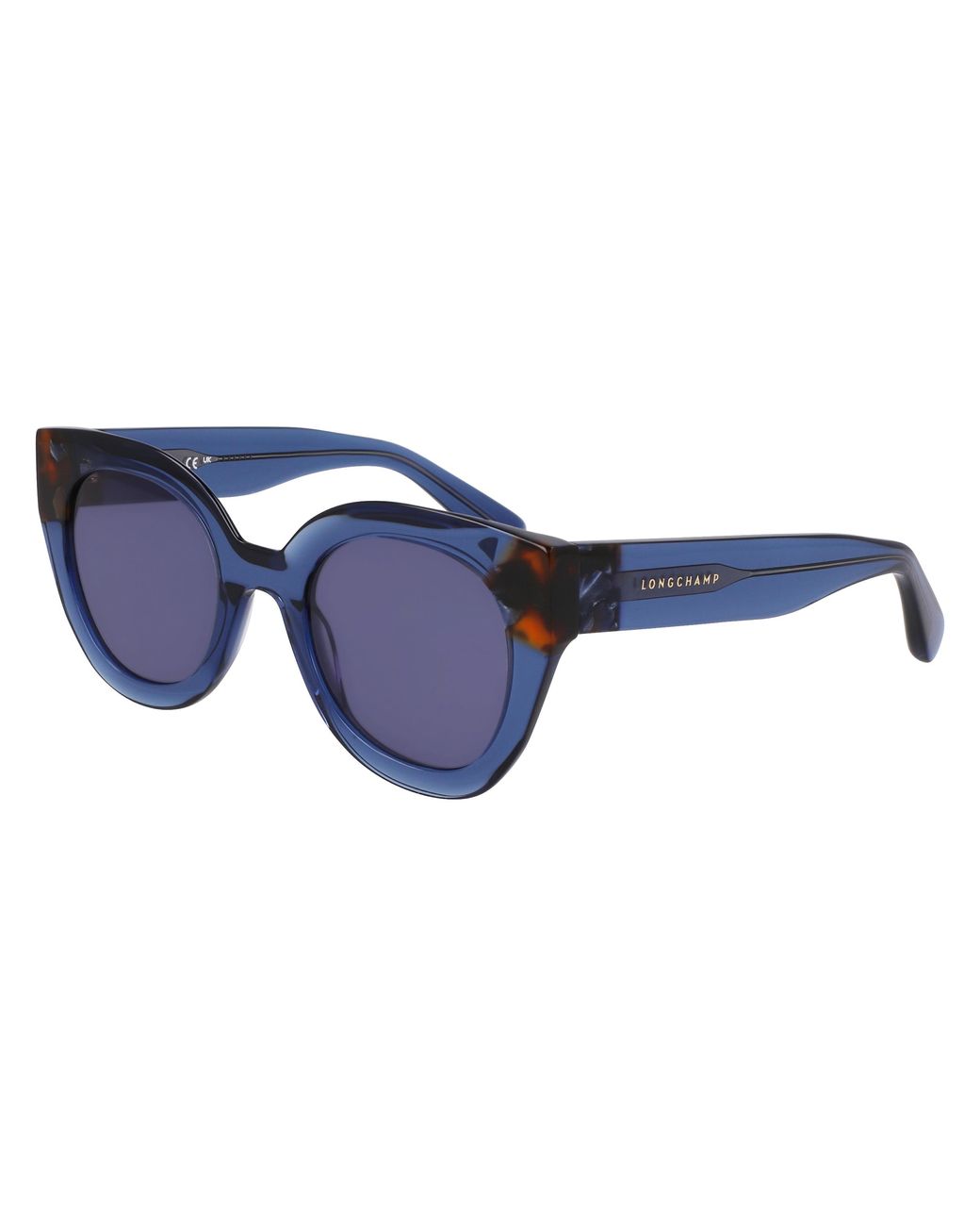 Longchamp Black Lo750S 430 Sunglasses Acetate Round Normal Normal