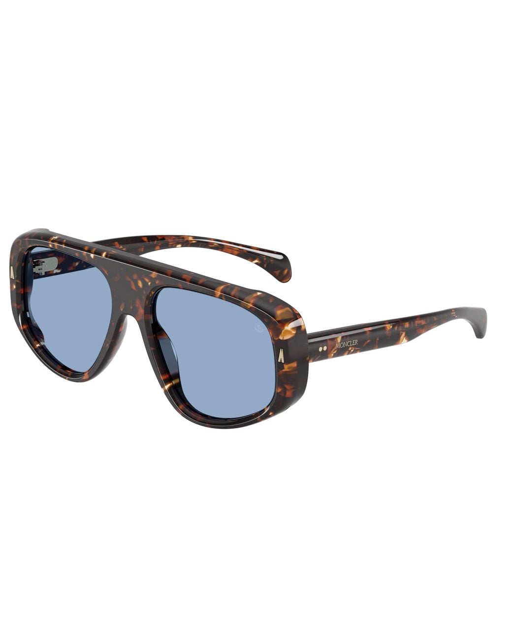 Moncler Black Me6035U Auron 304880 Sunglasses Acetate Pilot Normal