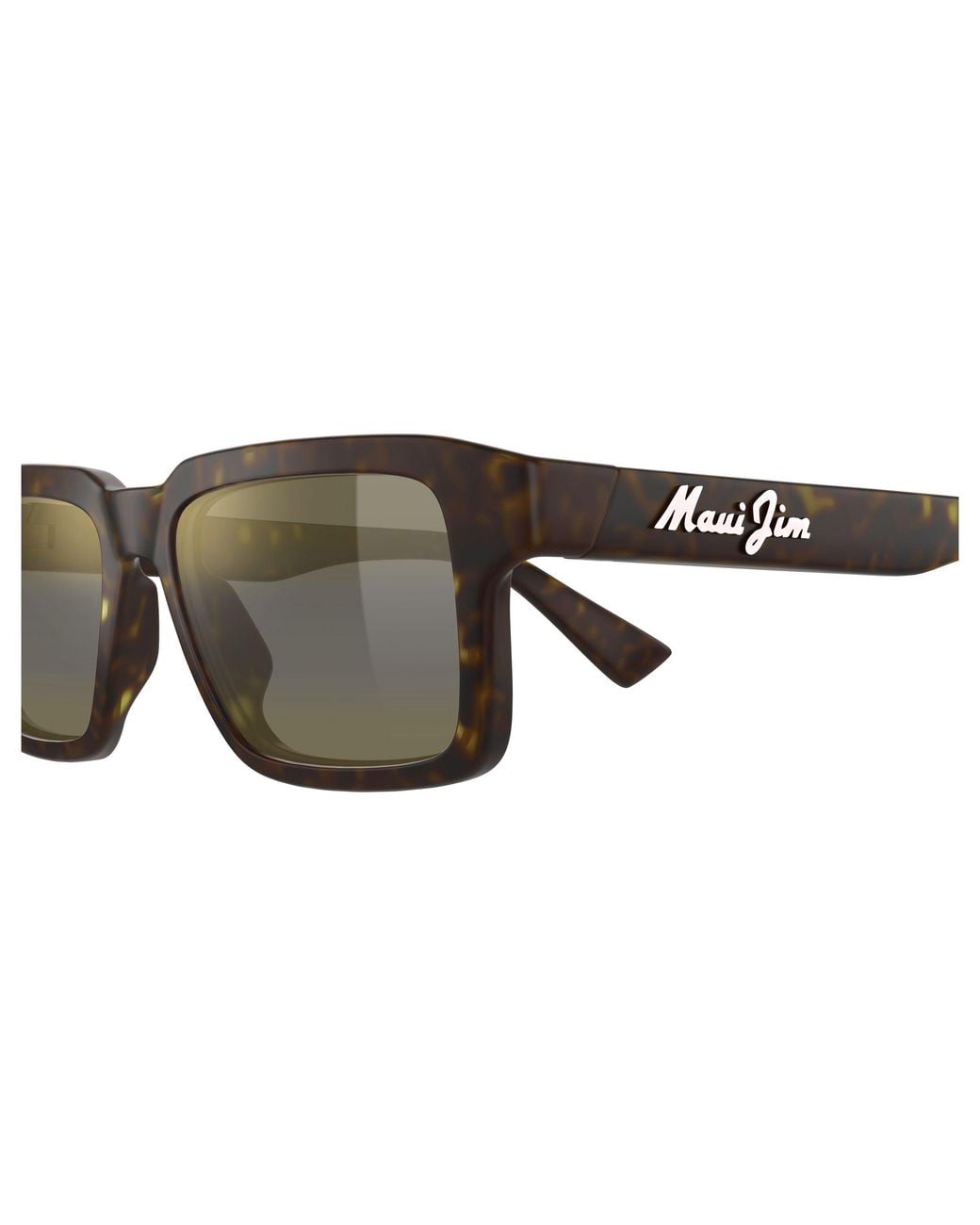 Maui Jim Black Mj0635S 002 Occhiali Da Sole Bio-Iniettato Bronzo Squadrata