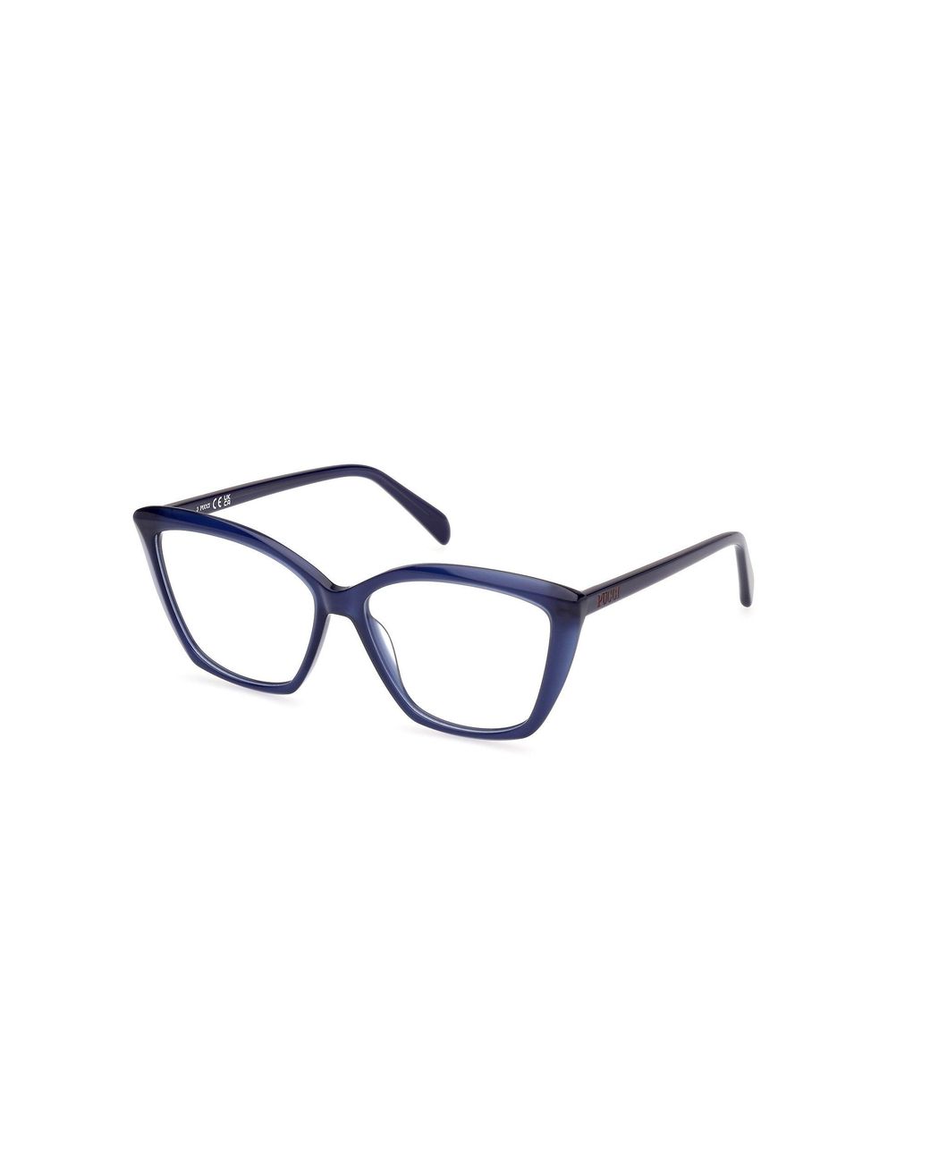 Emilio Pucci Black Ep5248 001 Optical Frames Acetate Squared Normal
