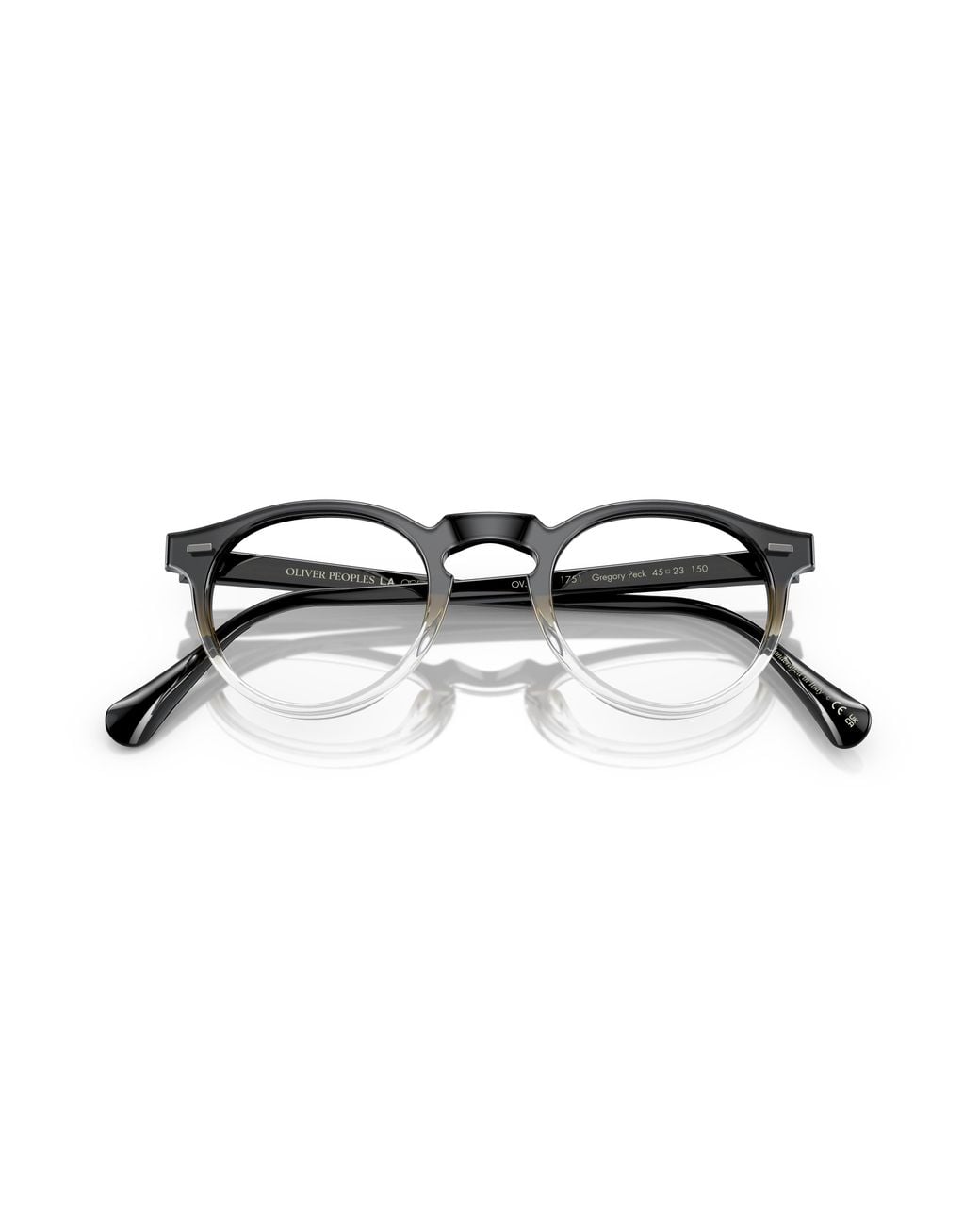 Oliver Peoples Black Ov5186 Gregory Peck 1751 Optical Frames Acetate Transparent Pantos Normal