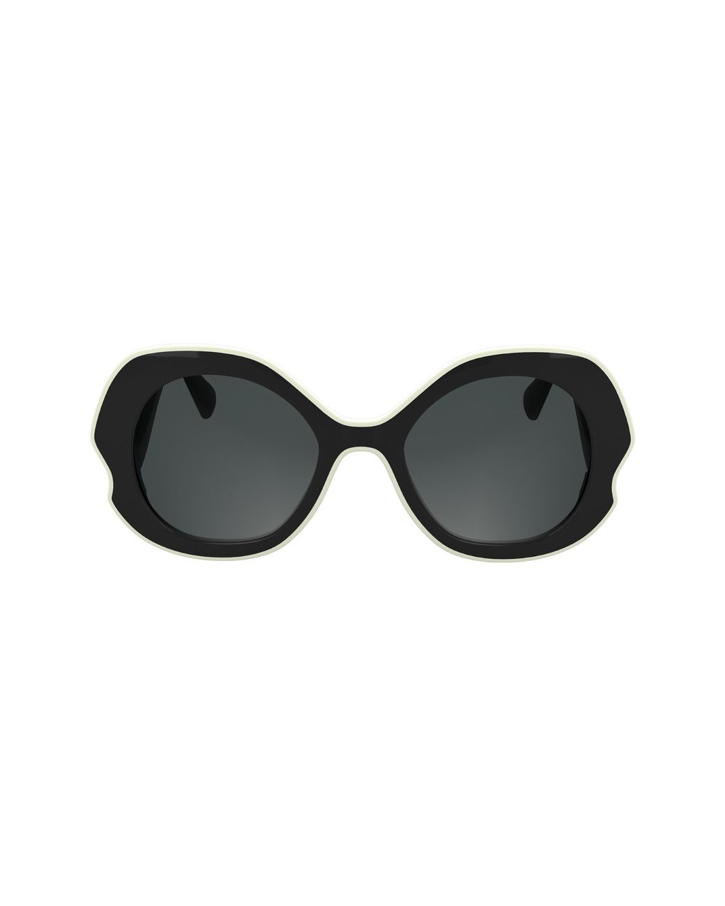 Longchamp Black Lo780S 038 Sunglasses Bio-Inject Round Normal