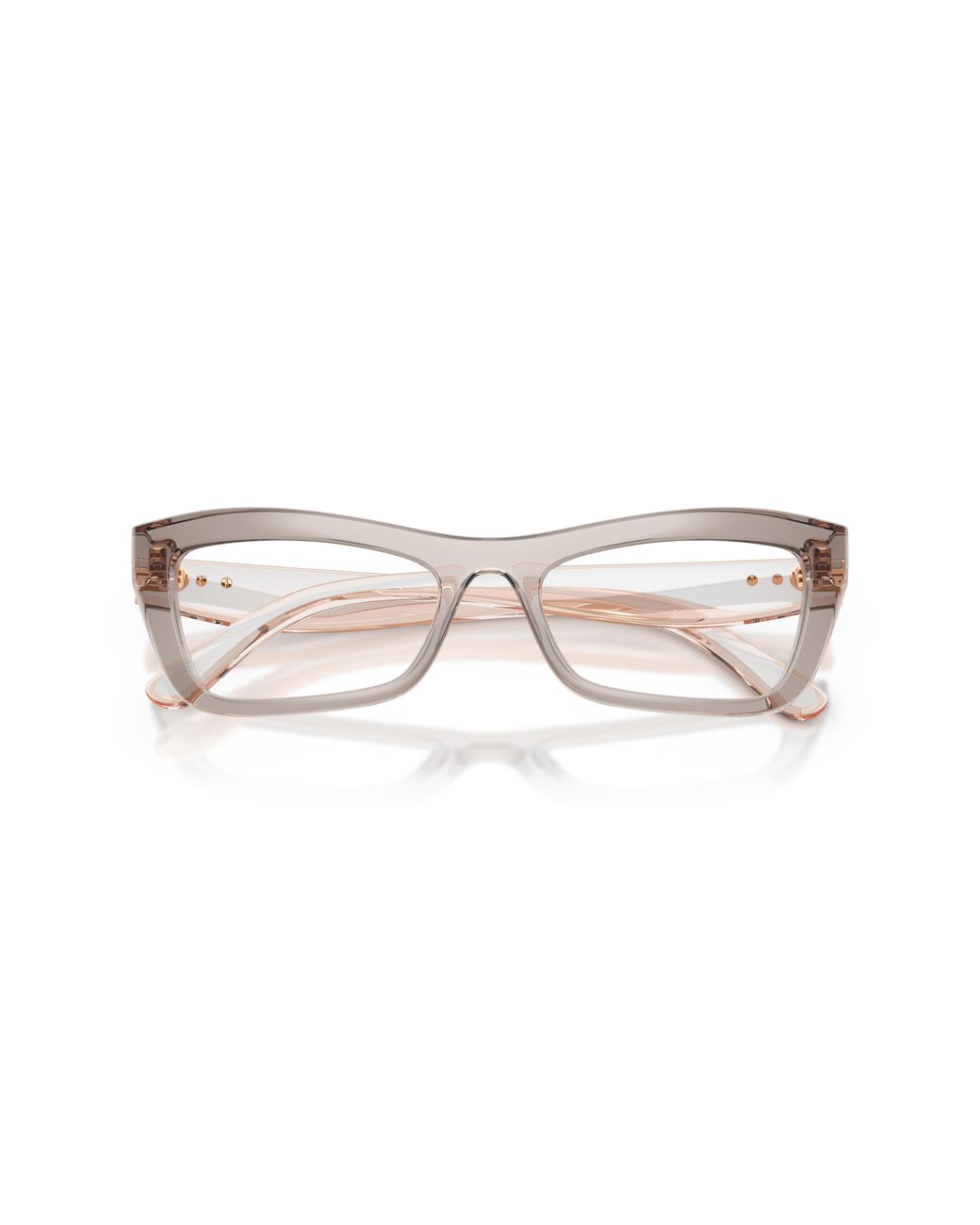 Vogue Eyewear Black Vo5710 3301 Optical Frames Nylon Transparent Cat Eye Normal
