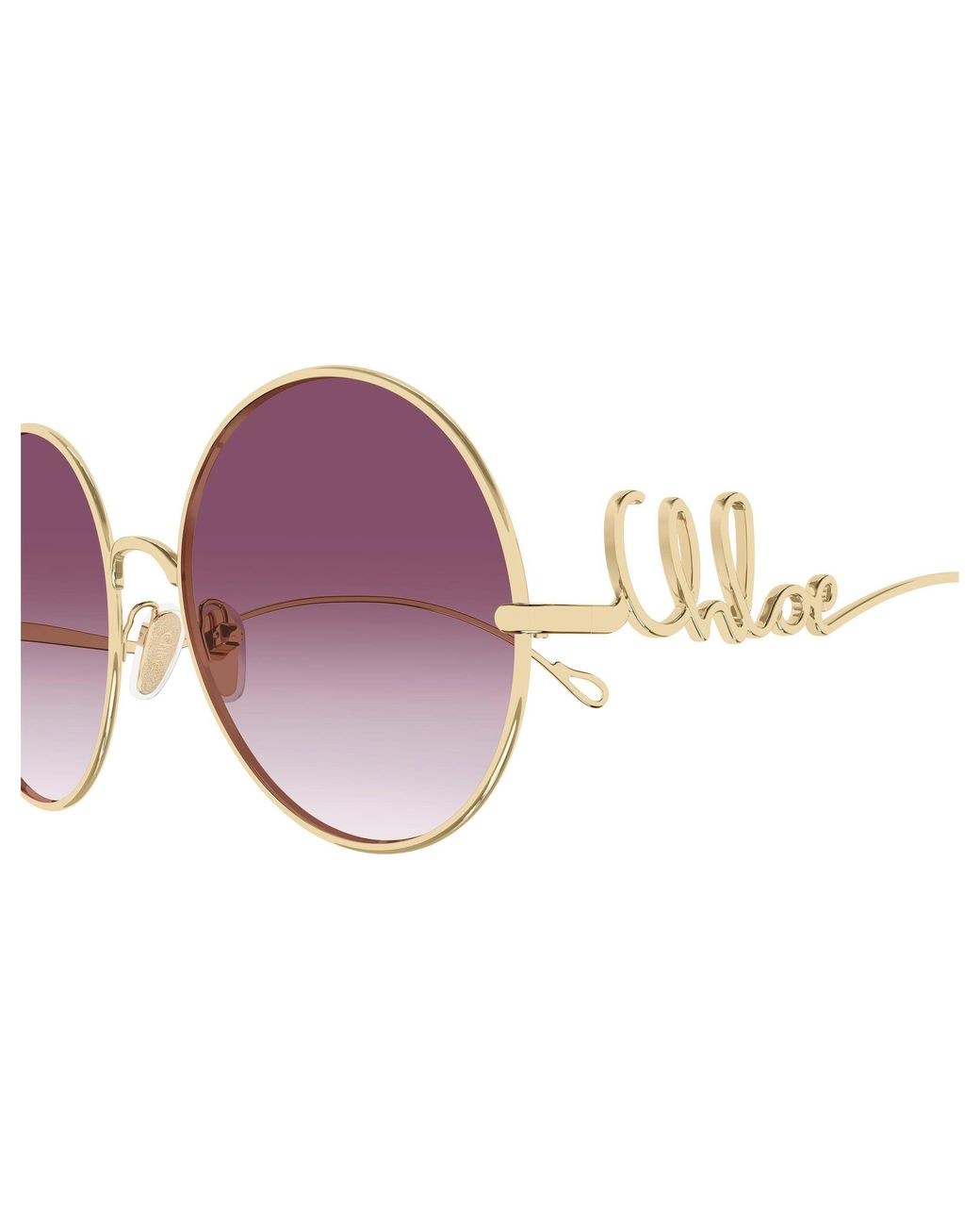 Chloé Black Ch0329S 003 Sunglasses Metal Round