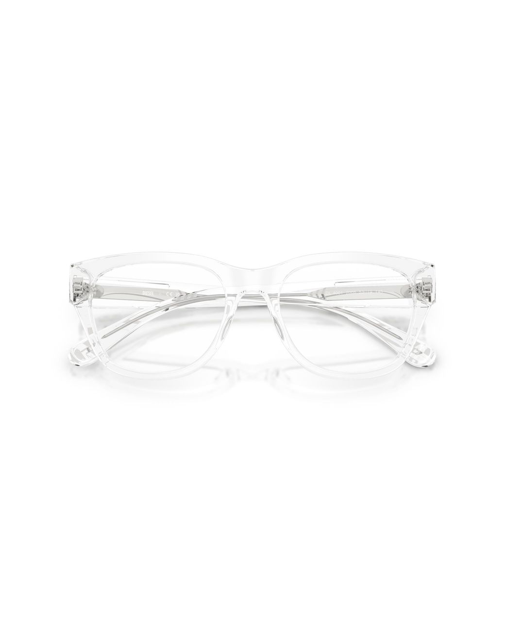 DIESEL Black Dl4001 2005 Optical Frames Acetate Squared Normal