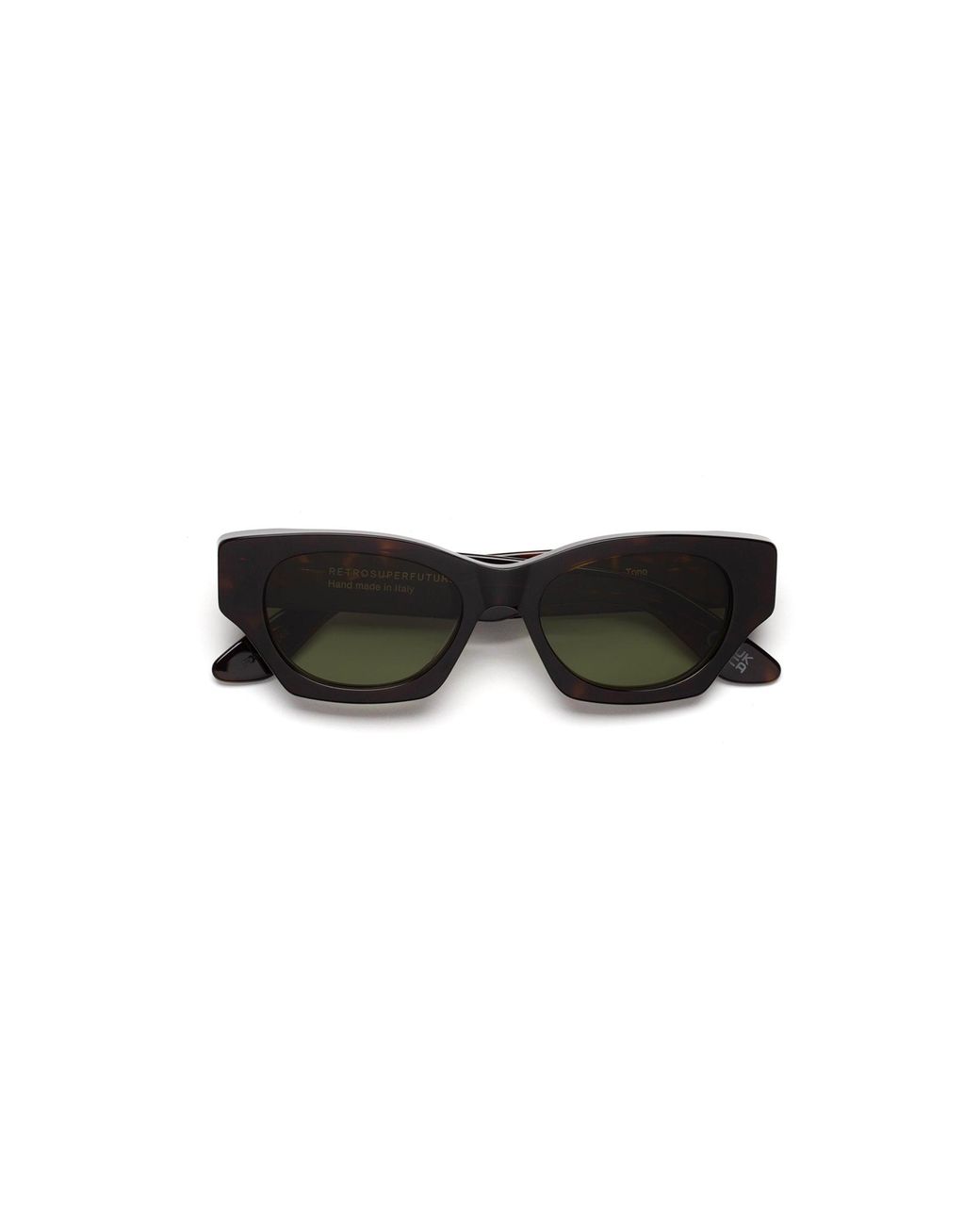 Retrosuperfuture Black Fd0 Tono 3627 Sunglasses Acetate Cat Eye Normal