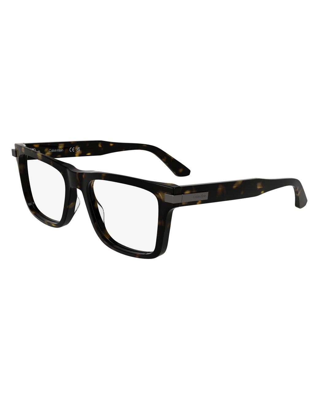 Calvin Klein Black Ck25514 235 Optical Frames Acetate Squared Normal for men