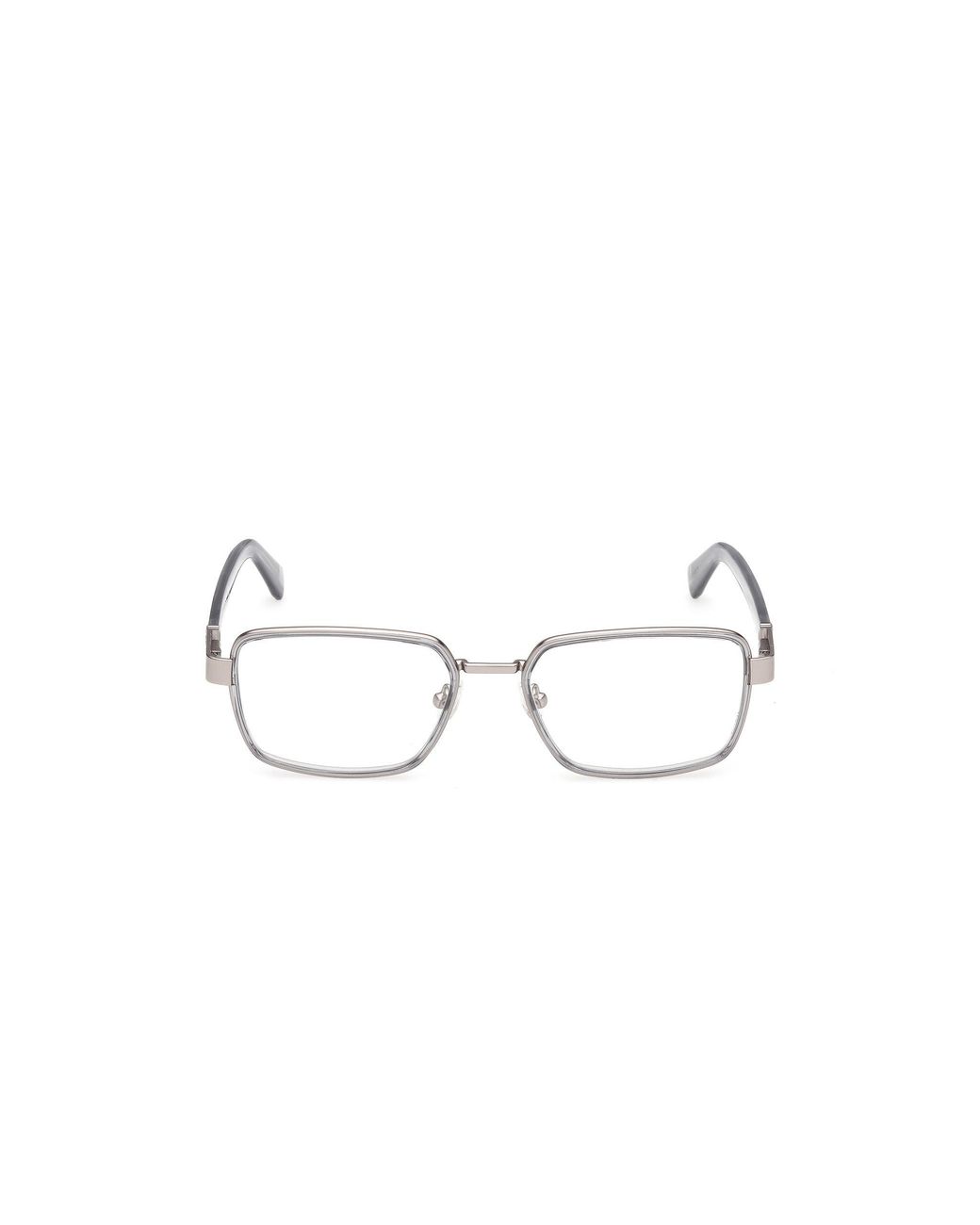 Guess Black Gu50372 020 Optical Frames Metal Squared Normal for men