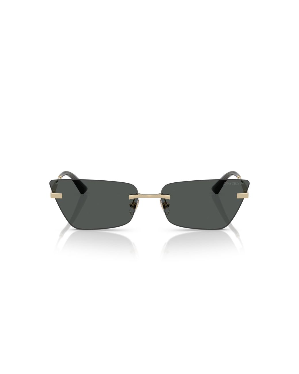 Jimmy Choo Black Jc4012 300687 Sunglasses Metal Cat Eye Normal