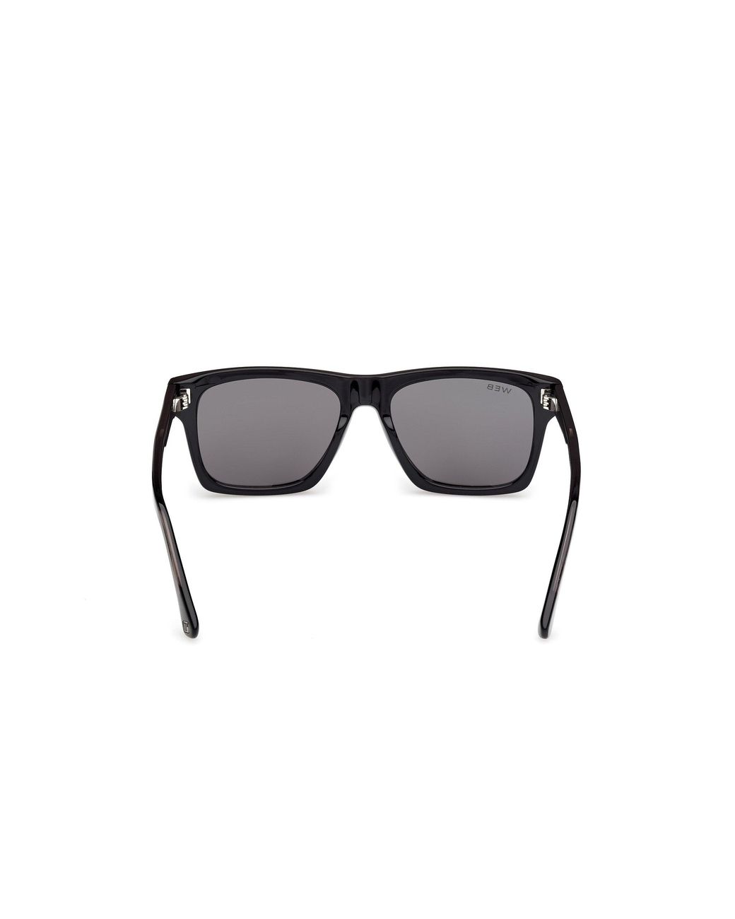 Web Black We0382 05D Sunglasses Acetate Smoke Squared Polarized for men