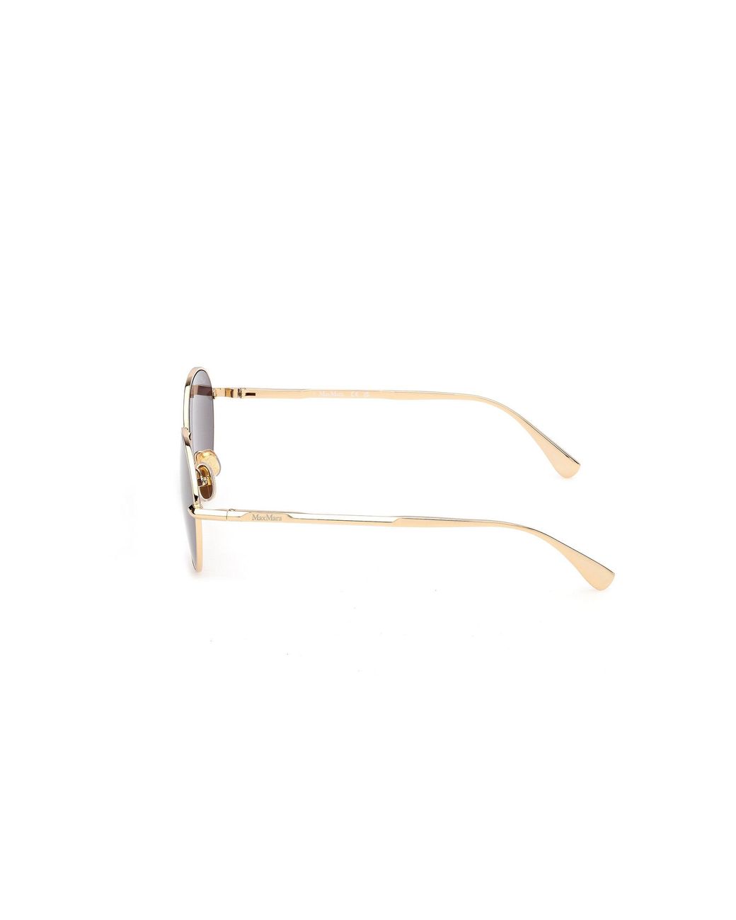 Max Mara Metallic Mm0200 30A Sunglasses Metal Smoke Round Normal