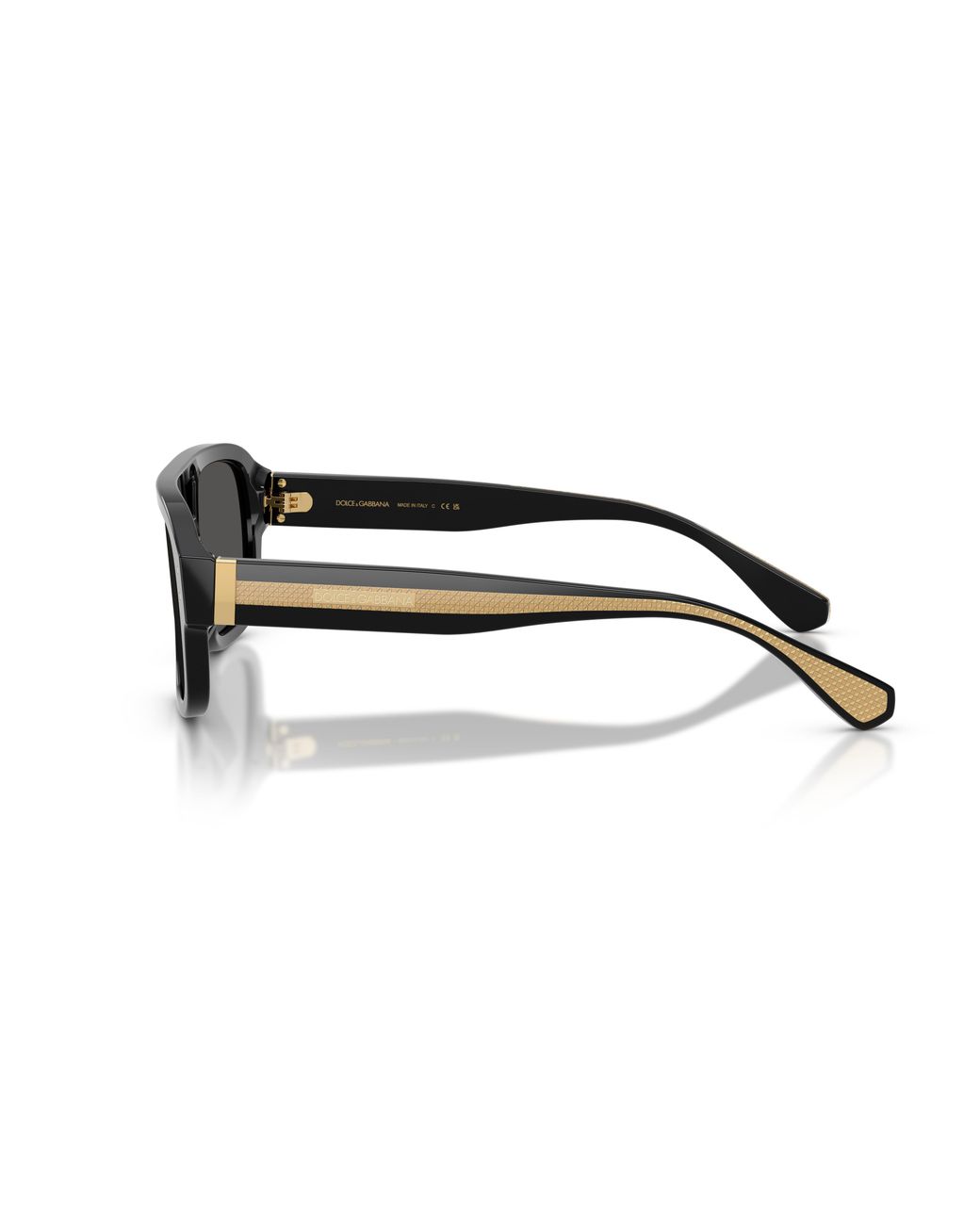 Dolce & Gabbana Black Dg4561 501/87 Sunglasses Acetate Pilot Normal for men