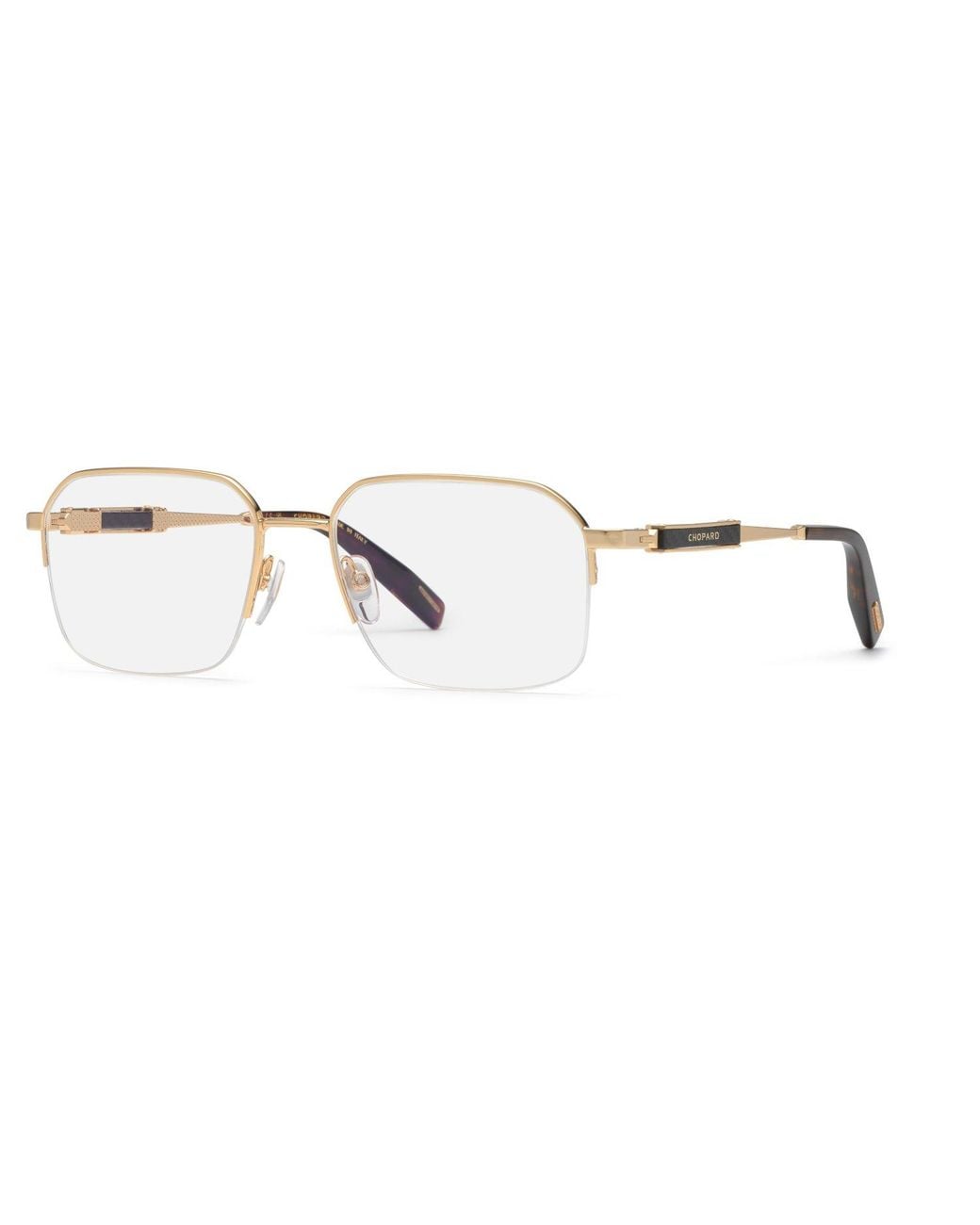 Chopard Vchl51 300 Optical Frames Metal Squared in Black for Men | Lyst UK