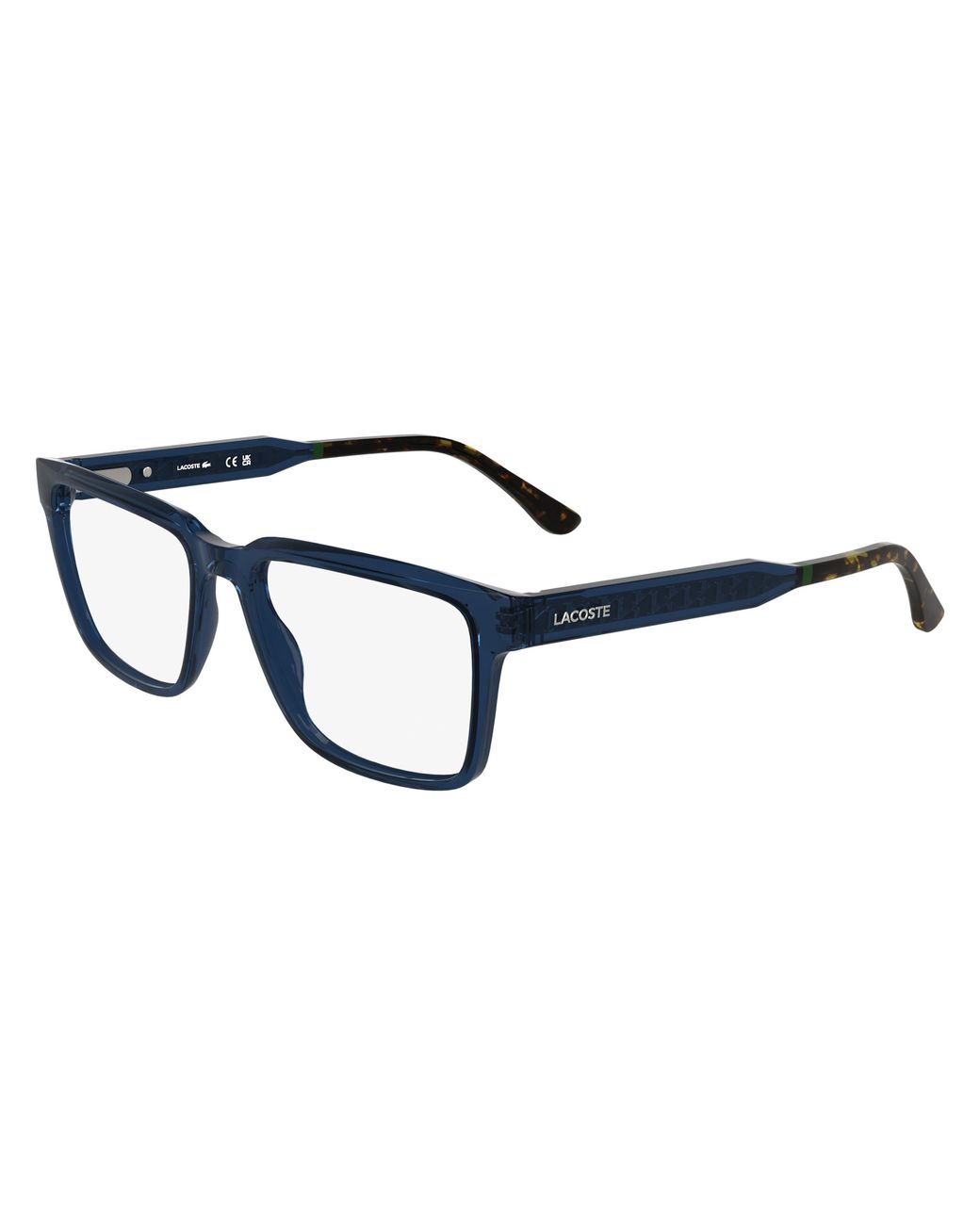 Lacoste Black L2976 035 Optical Frames Bio-Inject Squared Normal for men