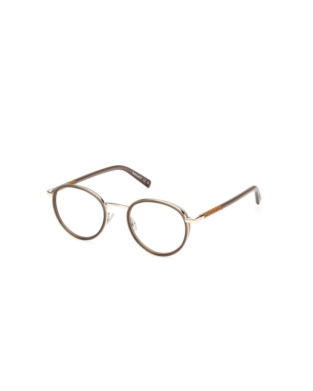 Timberland Black Tb50114 96 Optical Frames Injected Round Normal for men
