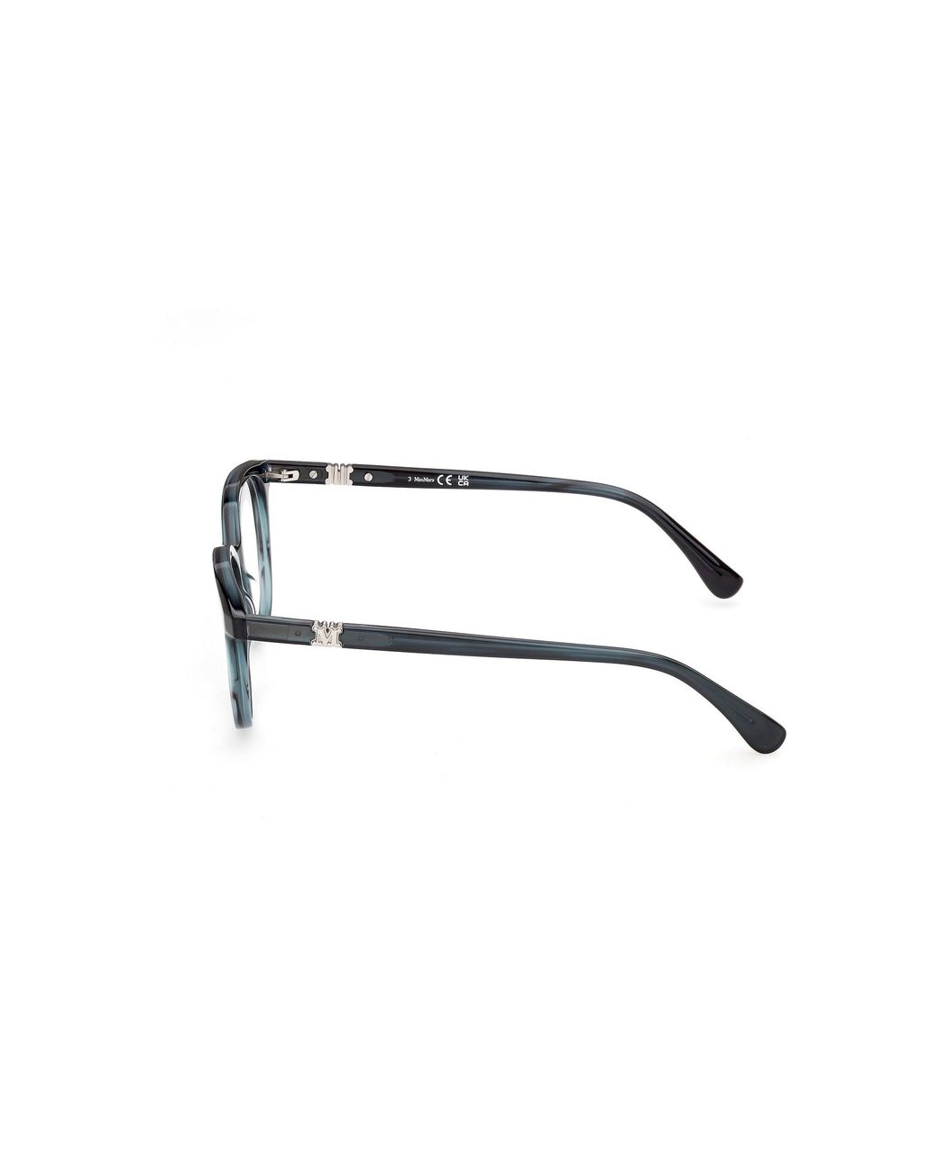 Max Mara Black Mm5262 64 Optical Frames Acetate Round Normal