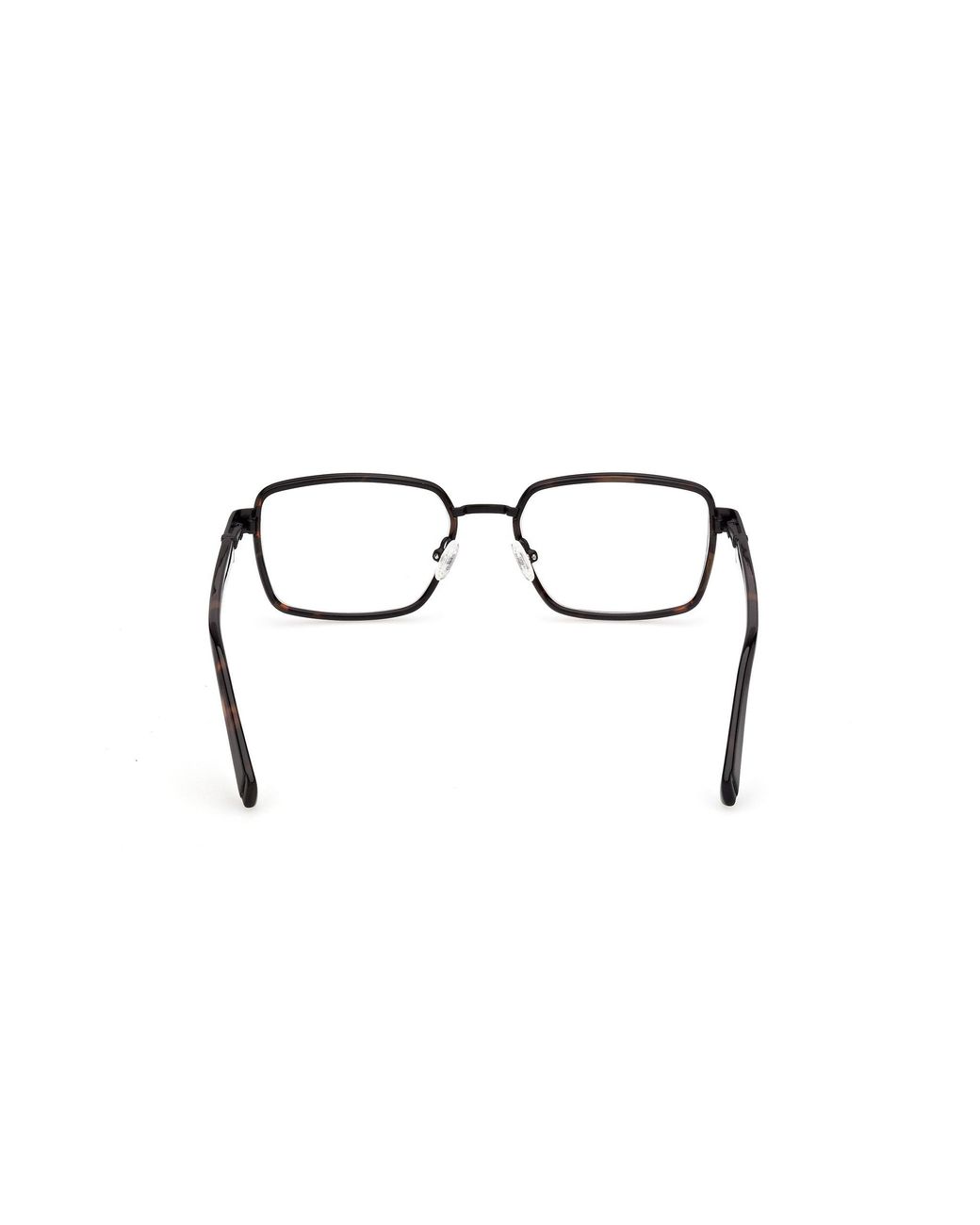 Guess Black Gu50372 052 Optical Frames Metal Squared Normal for men