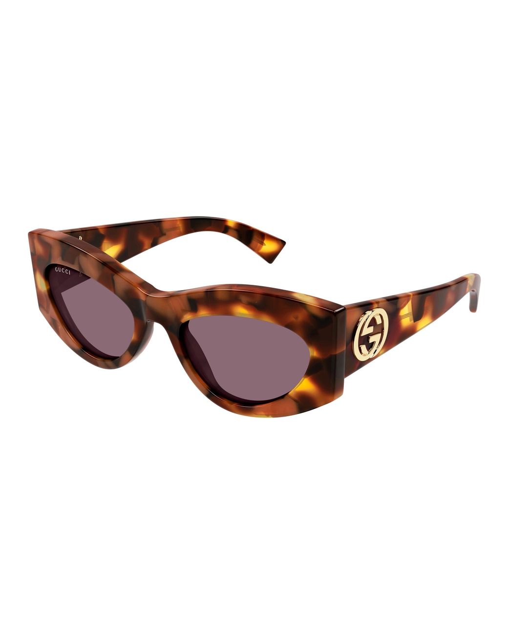 Gucci Black Gg1843S 003 Sunglasses Acetate Cat Eye