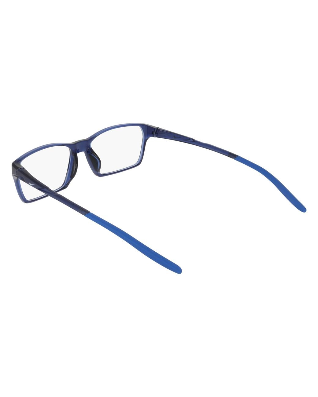 Nike Black 7410 410 Optical Frames Bio-Injected Squared Normal for men