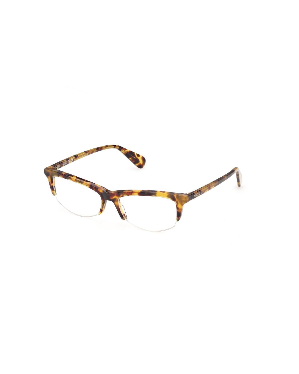 MAX&Co. Black Mo5240 53 Optical Frames Acetate Squared Normal