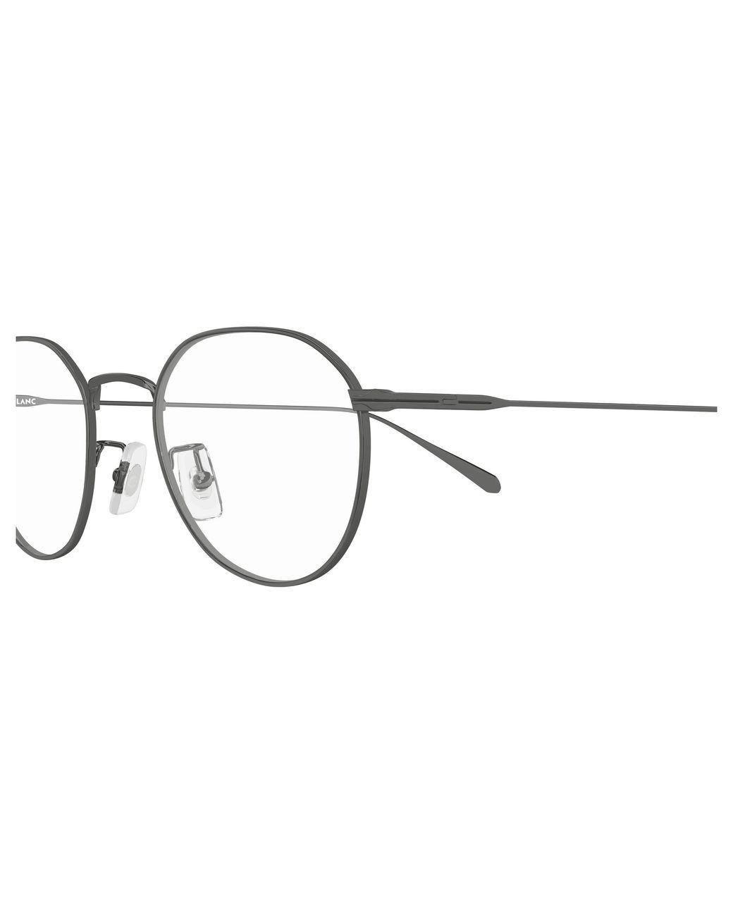 Montblanc Black Mb0476Oa 003 Optical Frames Metal Transparent Geometric for men